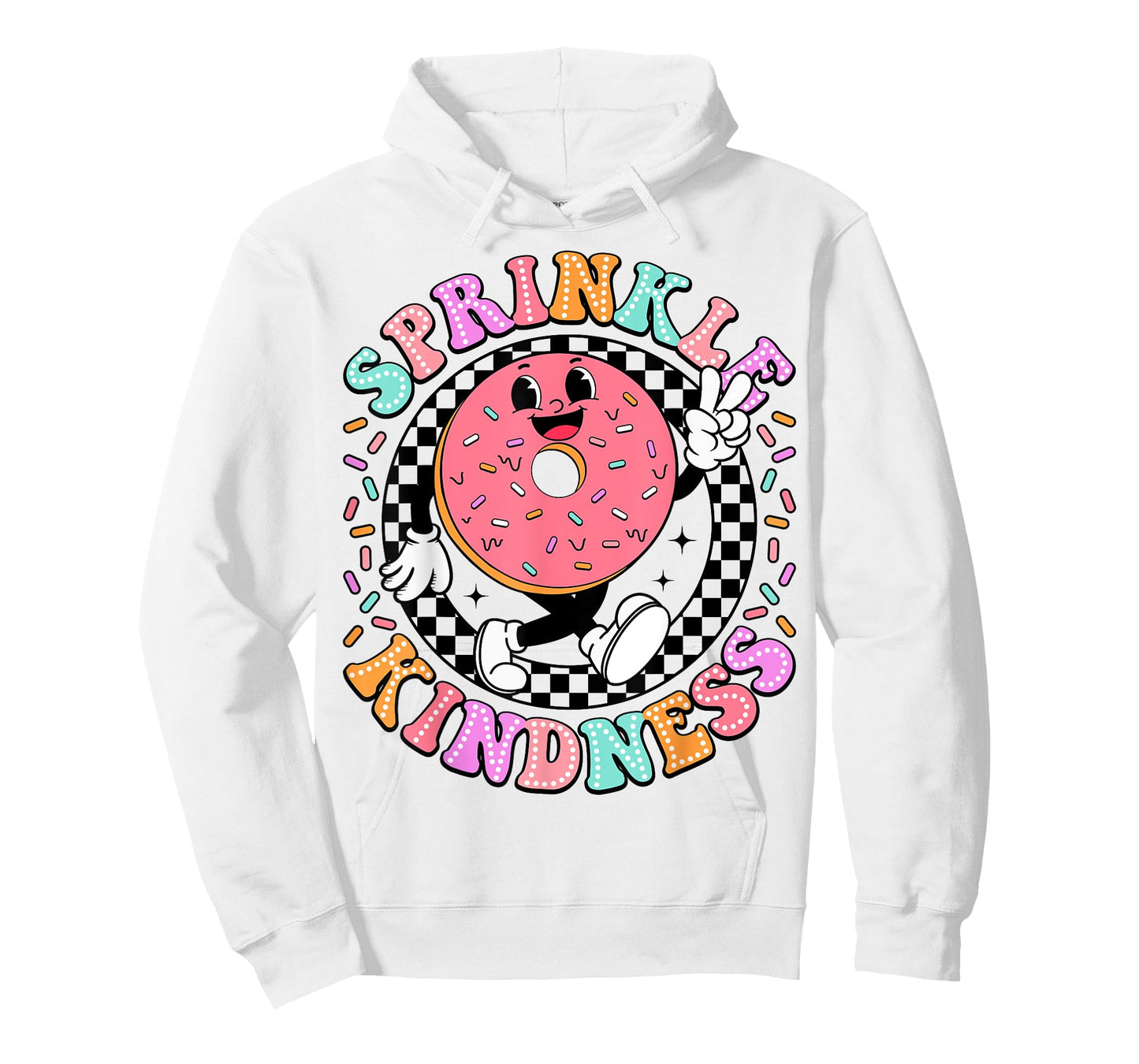 Donut Sprinkle Kindness Funny Girls Women Doughnut Lover T-Shirt