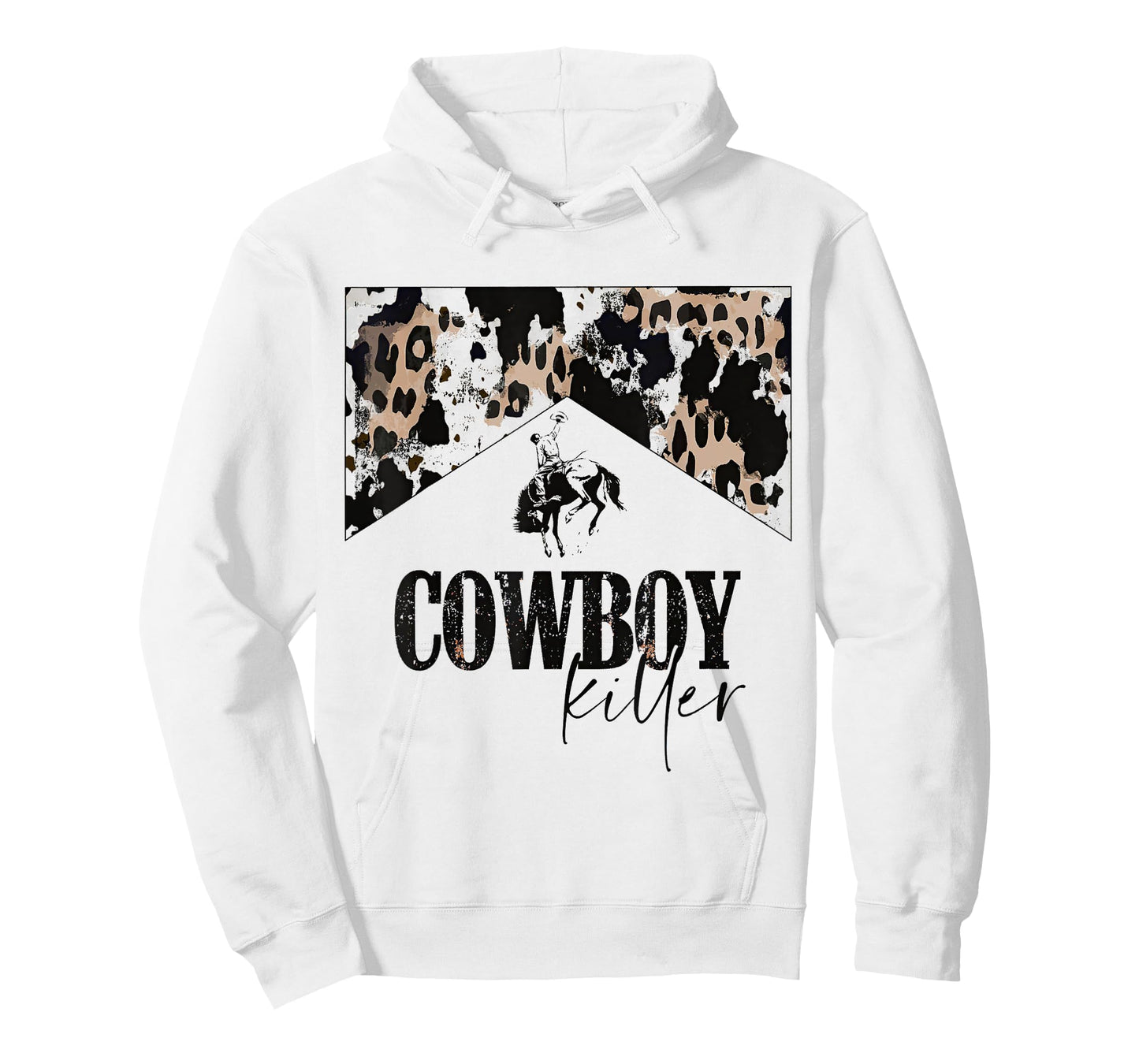 Cowboy Killer Western leopard country cowgirl vintage woman T-Shirt