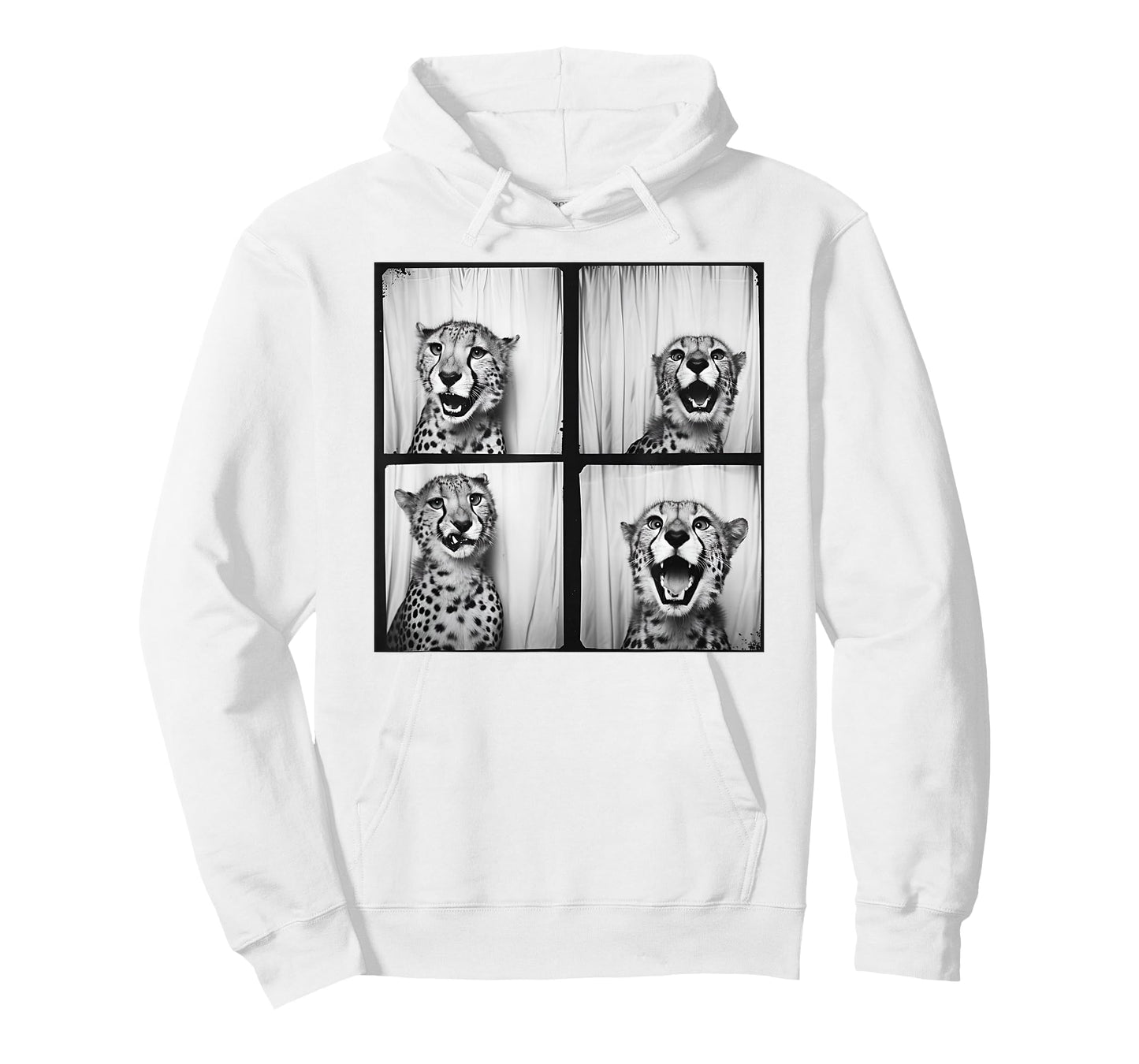 African Cheetah Zoo Photobooth Quirky Funny Safari Animal T-Shirt