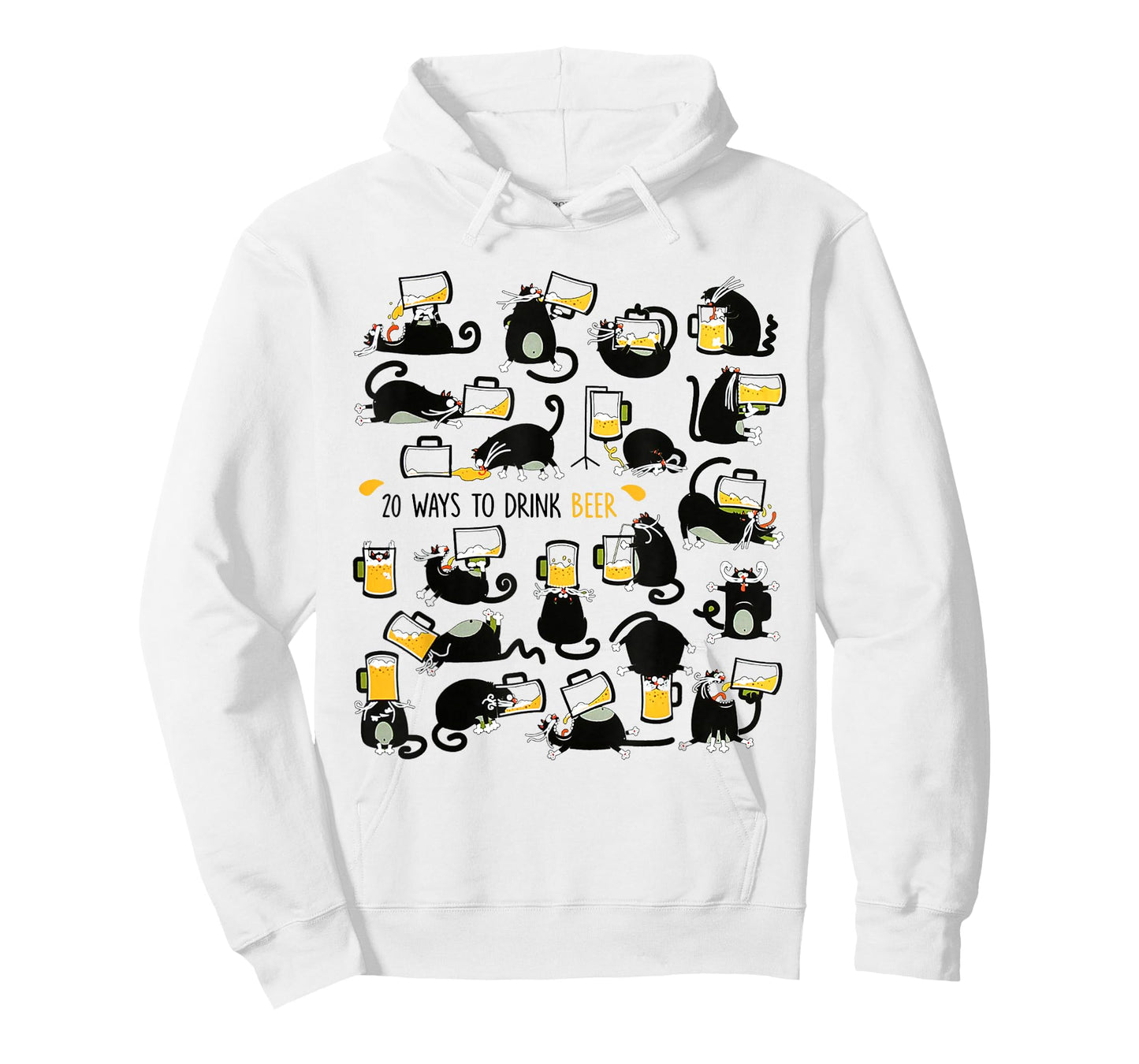 Cats Drink Beer Shirt 20 Ways To Drink Beer T-Shirt T-Shirt