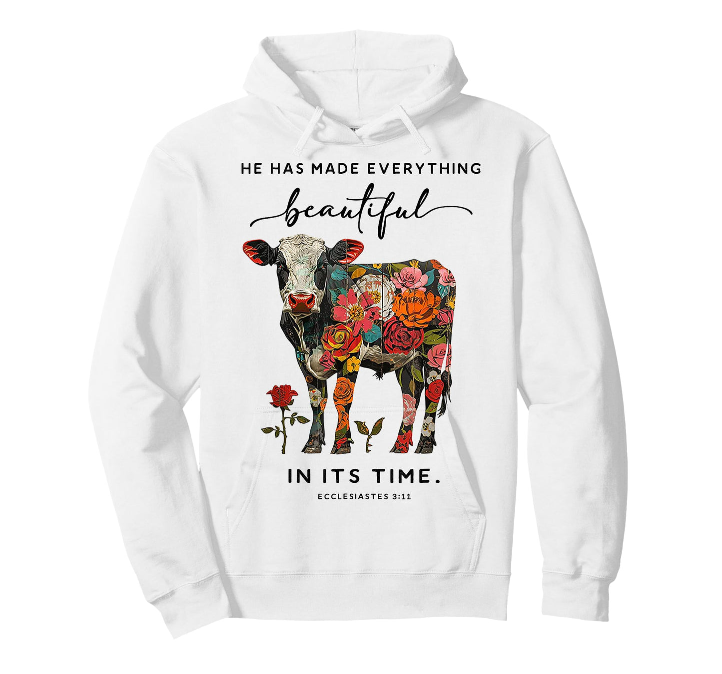 Cow He Has Made Everything Beautiful T-Shirt