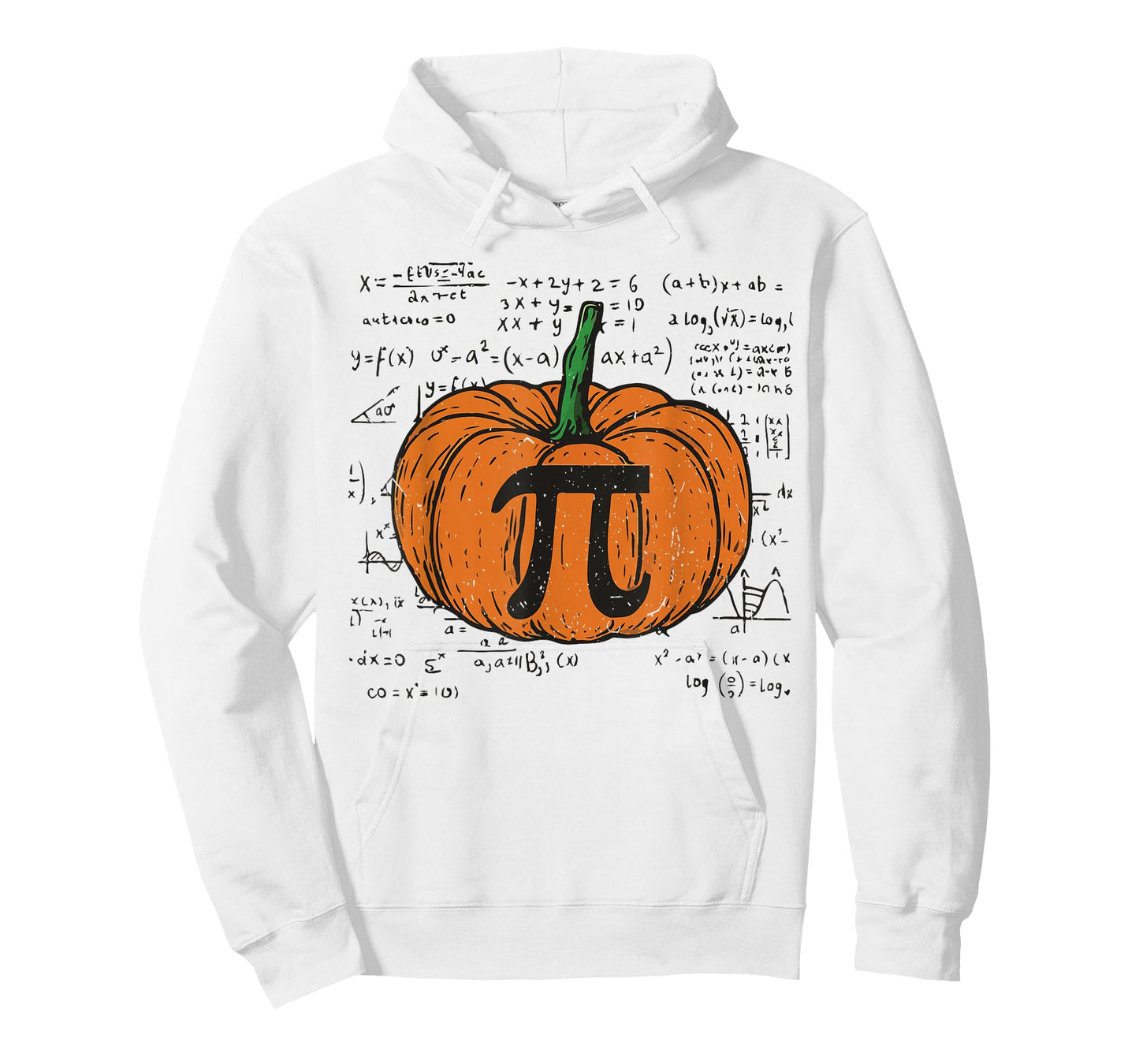 Funny Math Thanksgiving Pumpkin Pi Pie Math Teacher Science T-Shirt