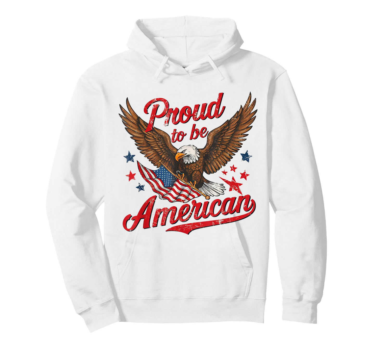 Retro Proud To Be An American 4th Of July Toddler Kids T-Shirt