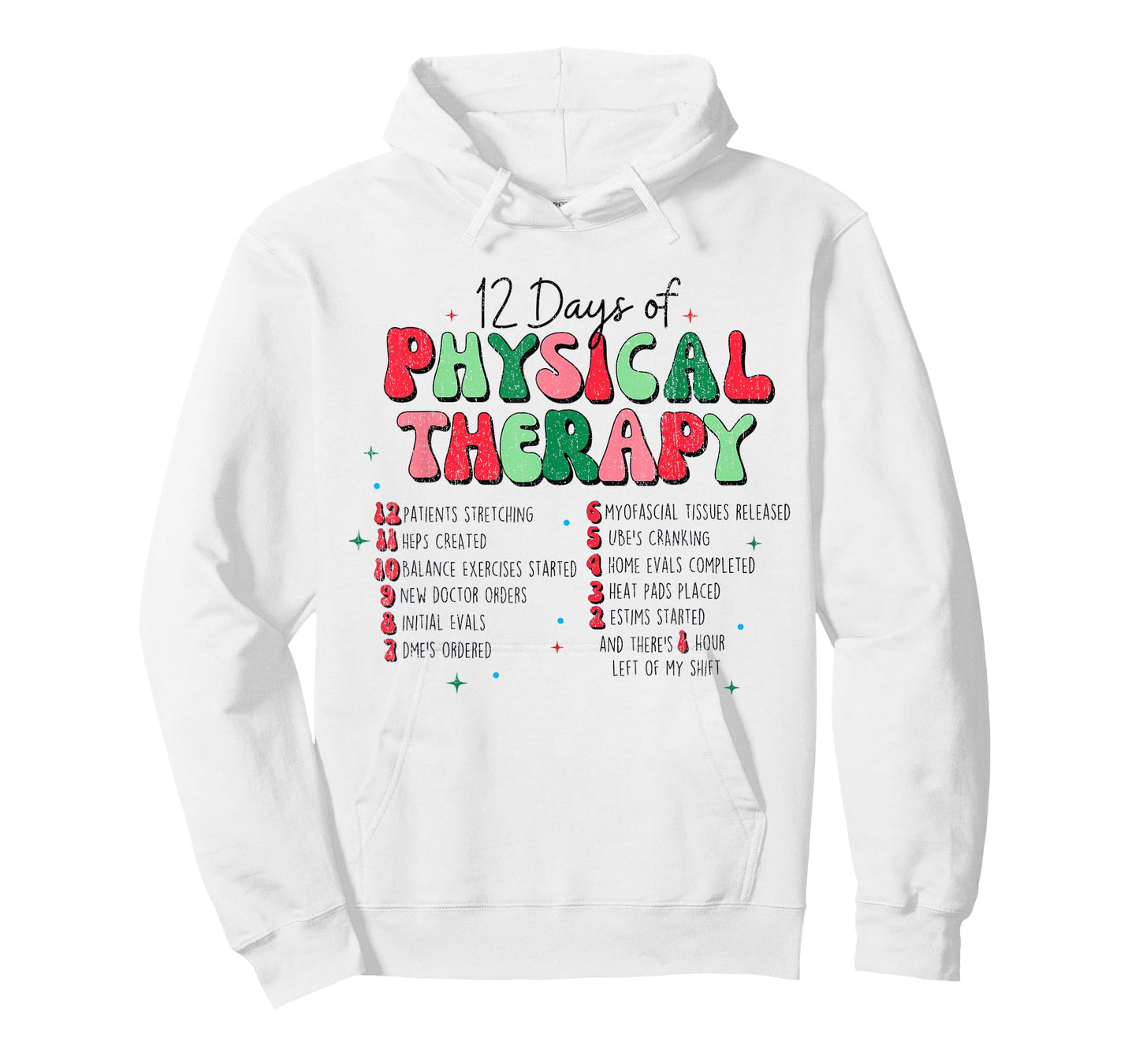Christmas Physical Therapist Physical Therapy, PT Christmas T-Shirt