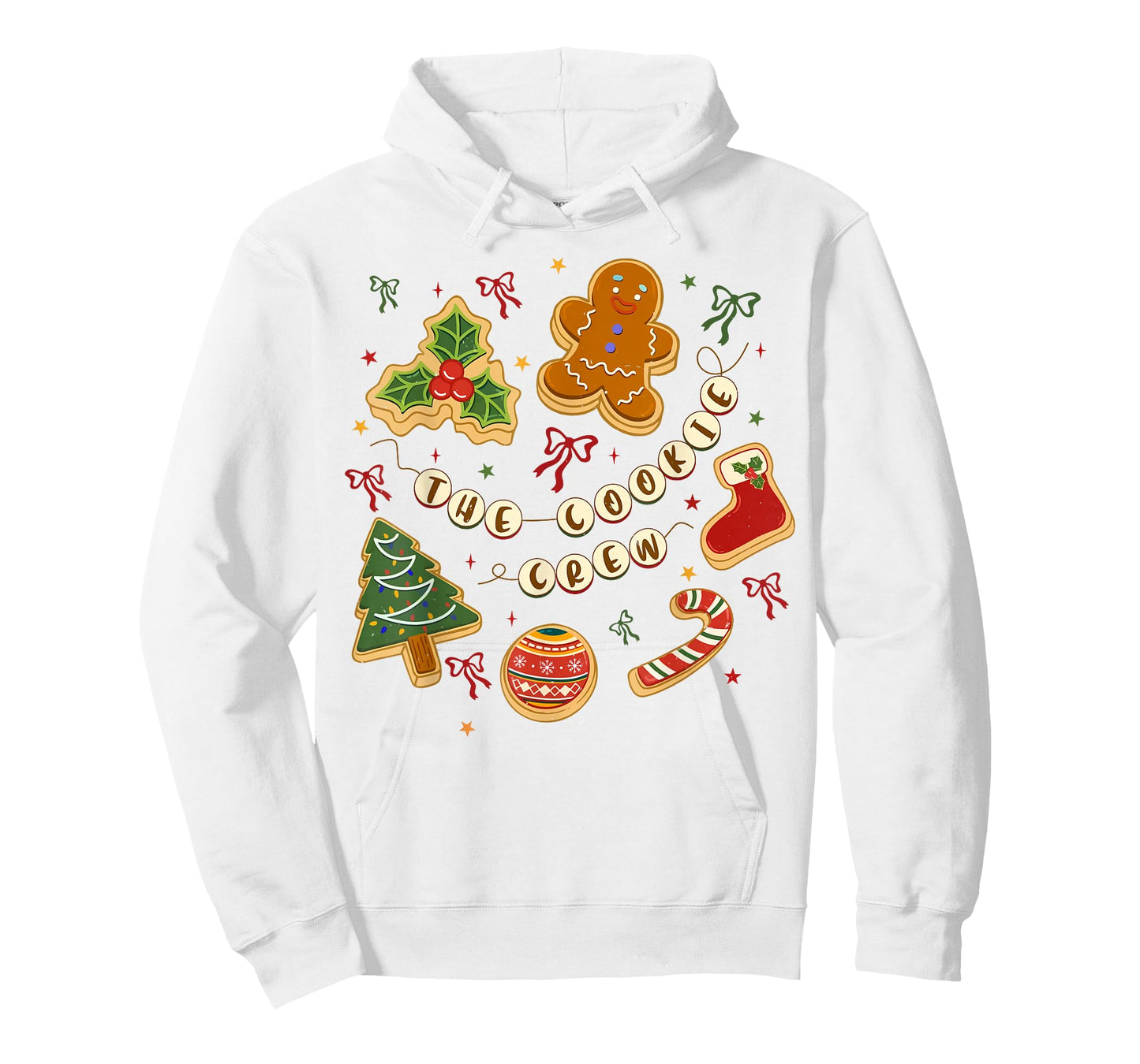 Christmas Cookie Baking Crew for Women Basker Seniors Xmas T-Shirt