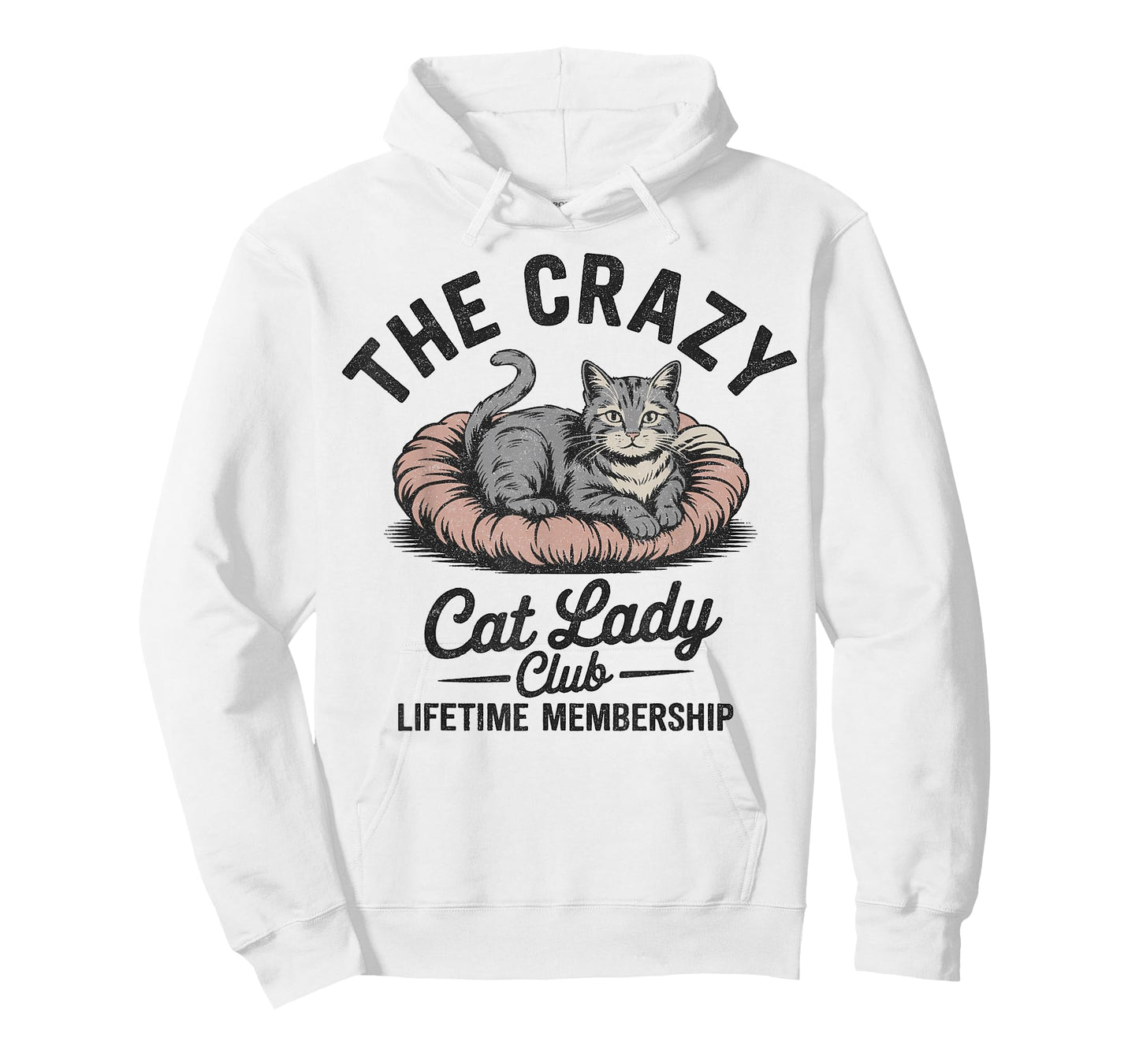 The Crazy Cat Lady Club Funny Cat Lover T-Shirt