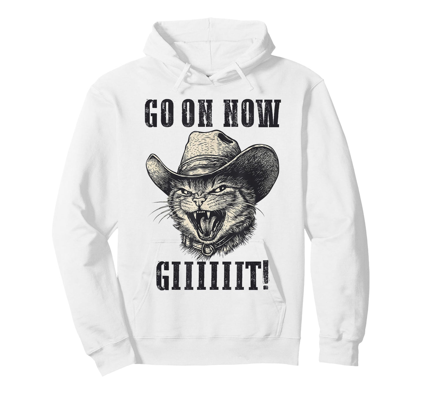 Vintage Cowboy Cat Shirt - Go On Git Western Cat T-Shirt