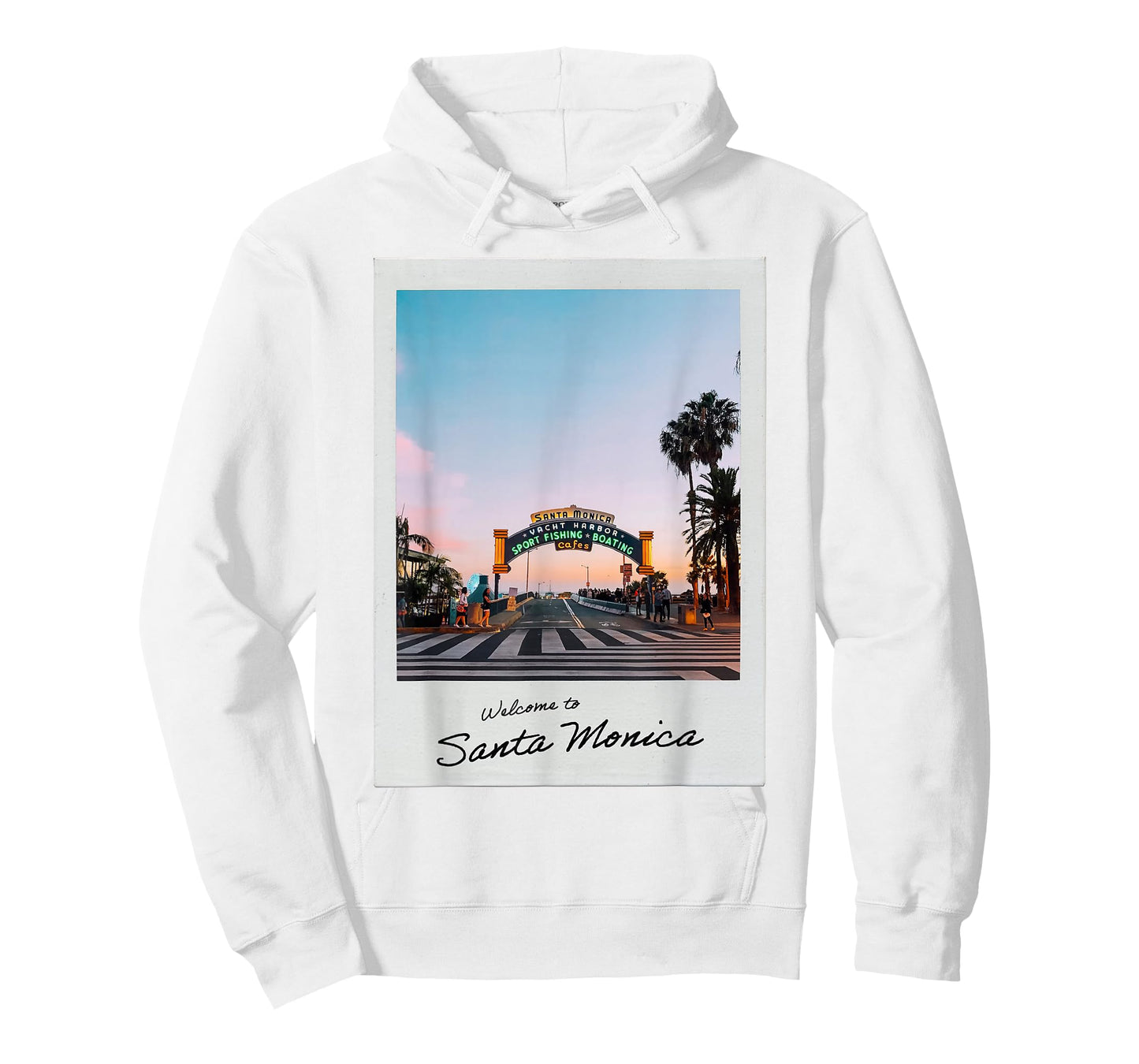 Welcome to Santa Monica Pier Aesthetic Instant Camera 35mm T-Shirt