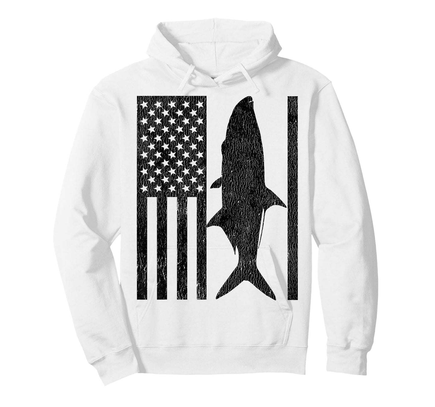 Tarpon Fishing - American Flag Tarpon Fisherman T-Shirt