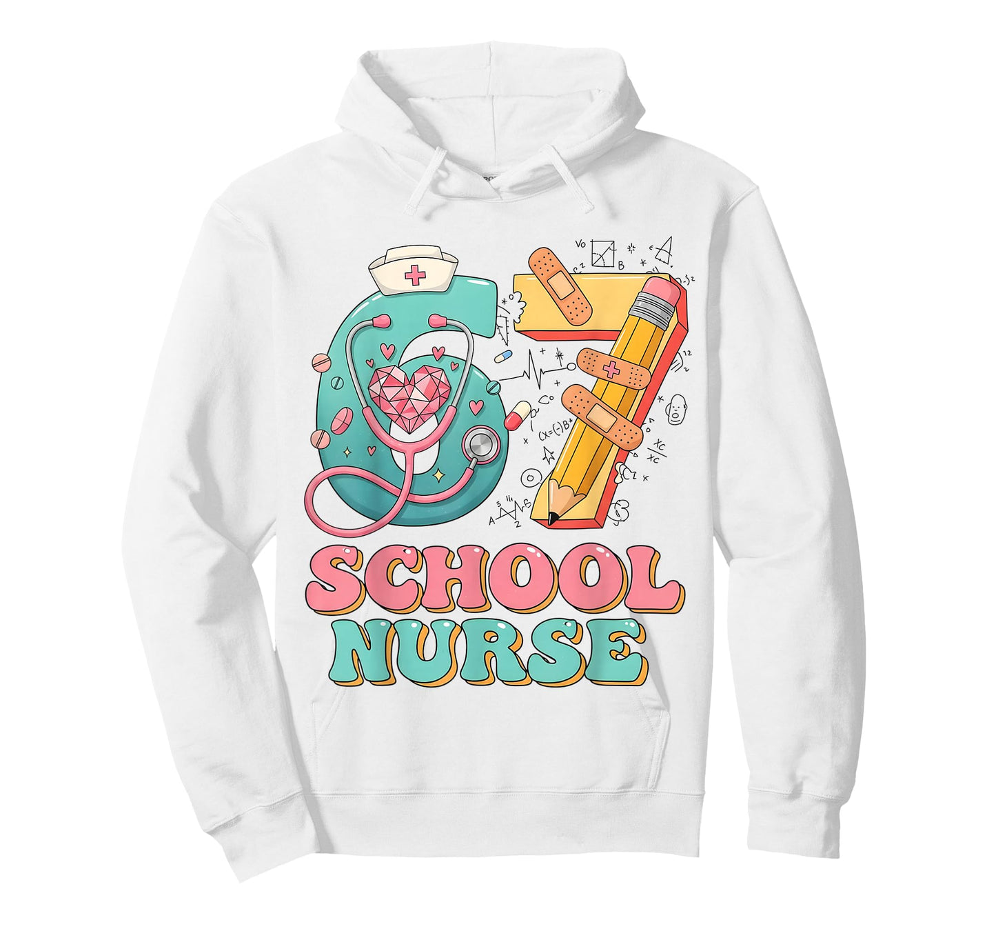 67 Meme Funny School Nurse Six Seven Meme Nursing Humor T-Shirt