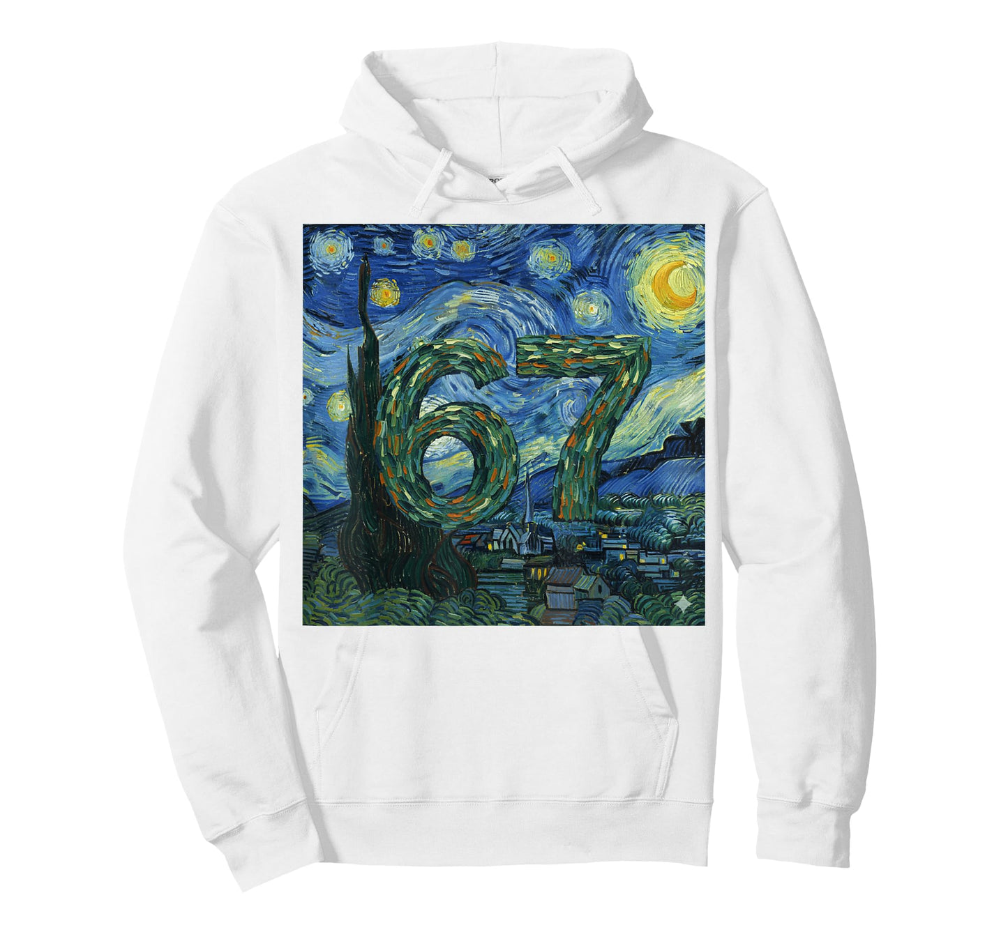 67 Van Gogh Style Gen Alpha Slang T-Shirt