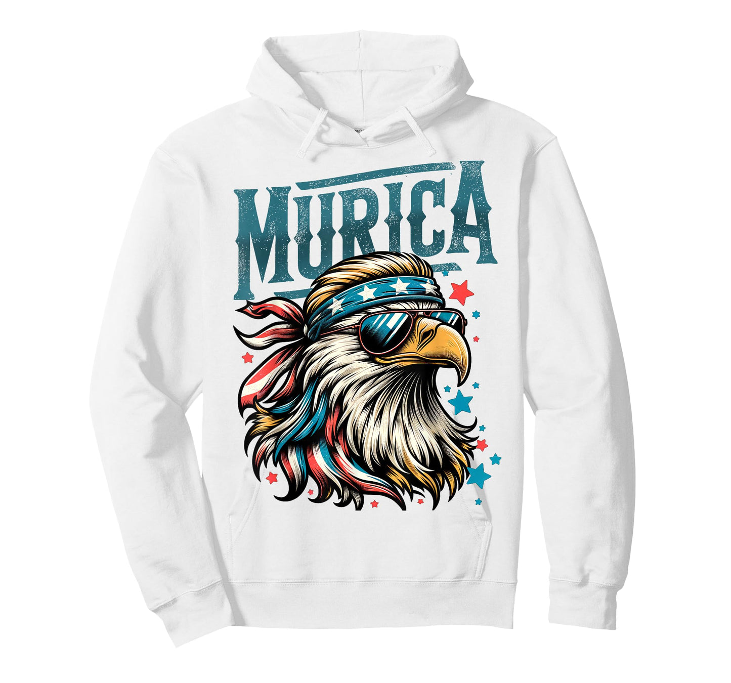 4th of July Patriotic Funny Eagle July 4th USA Murica T-Shirt