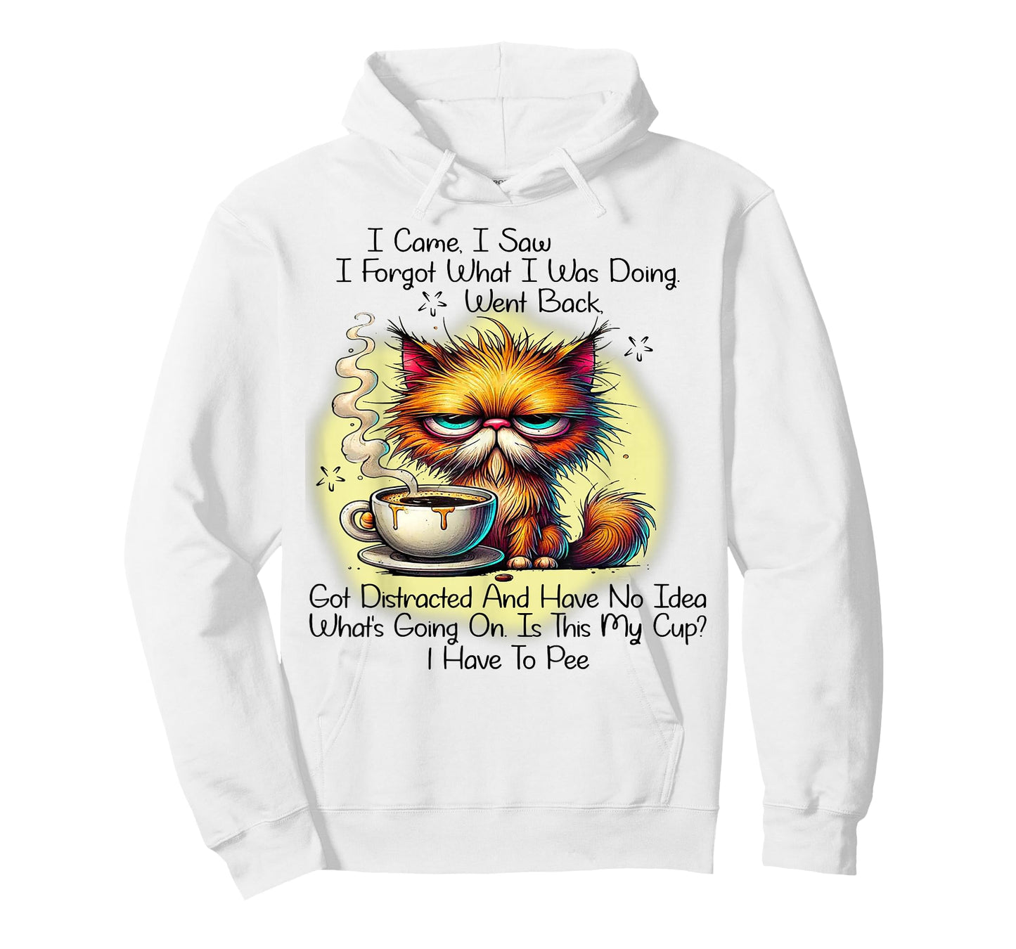 Cat I Came I Saw I Forgot What I Was Doing Went Back T-Shirt