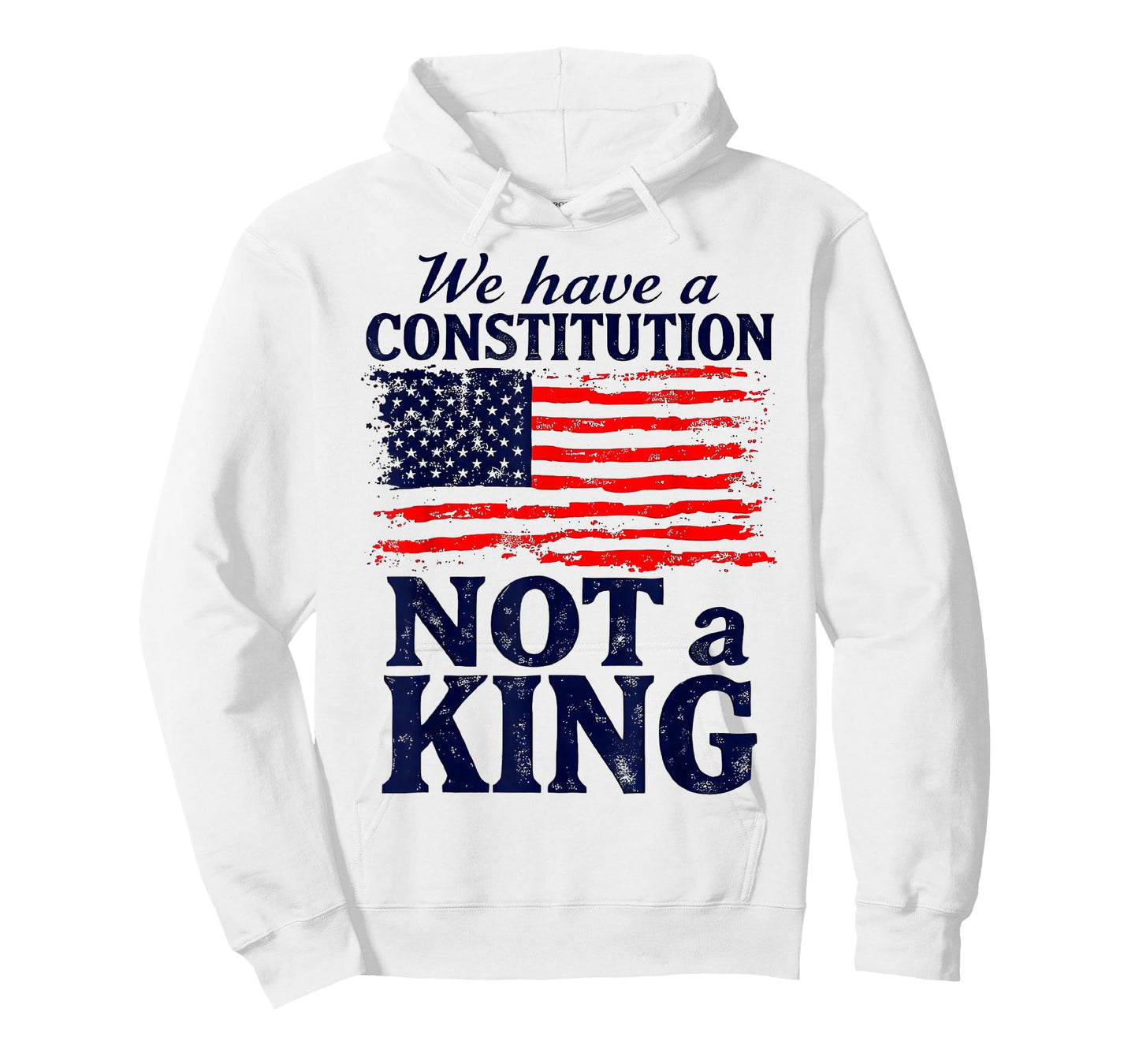 No Kings in America We Have A Constitution Not A King Resist T-Shirt