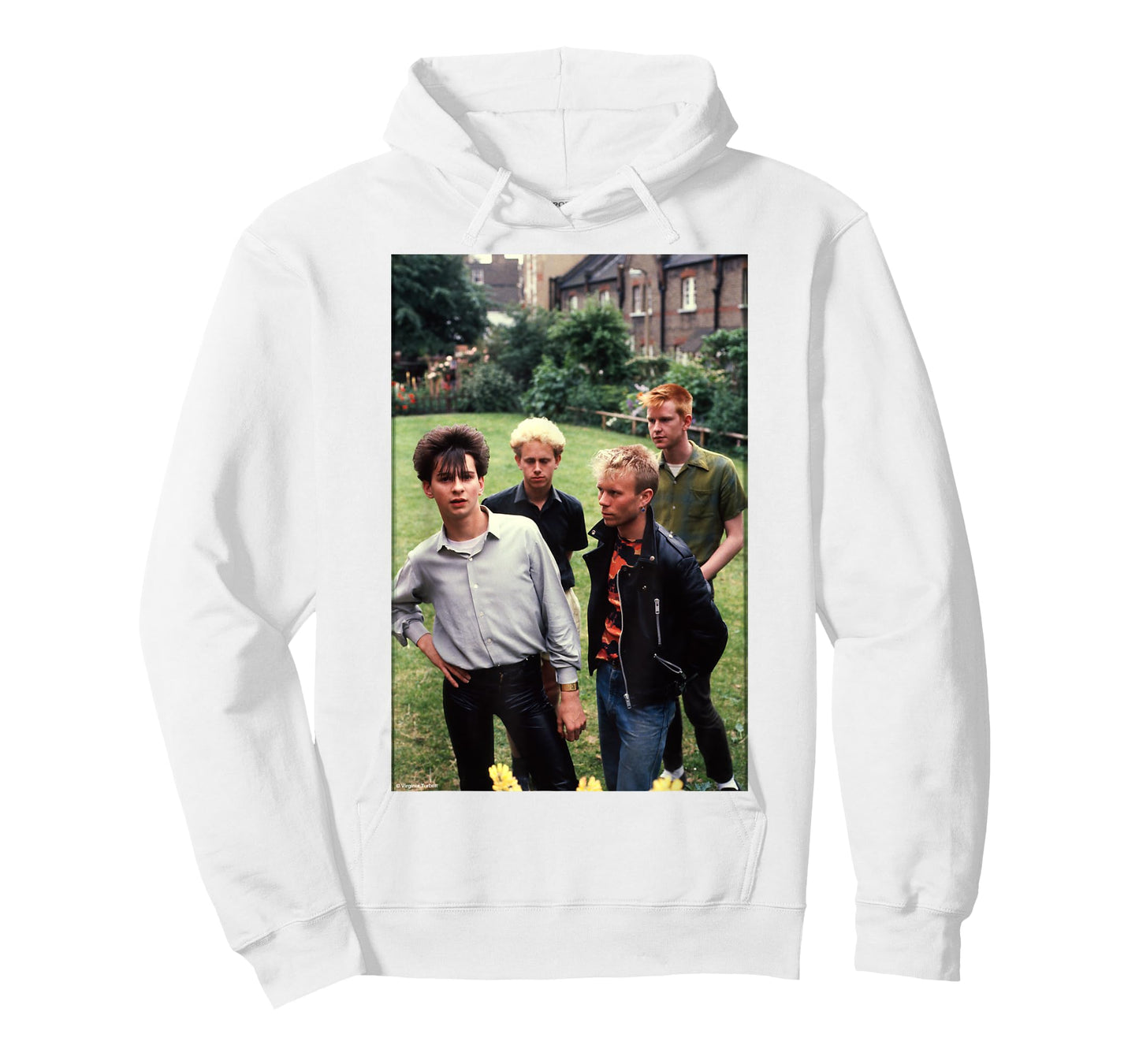 Depeche Mode Band Portrait 80s By Virginia Turbett T-Shirt