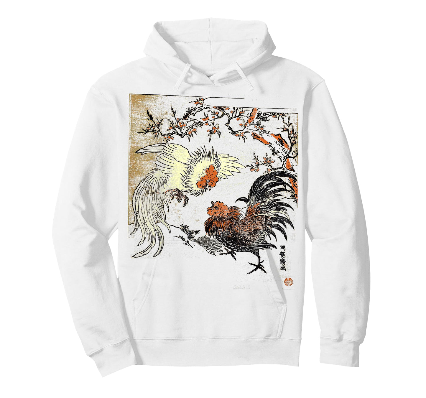 Cocks Fighting Roosters Cockfighting Vintage T-Shirt