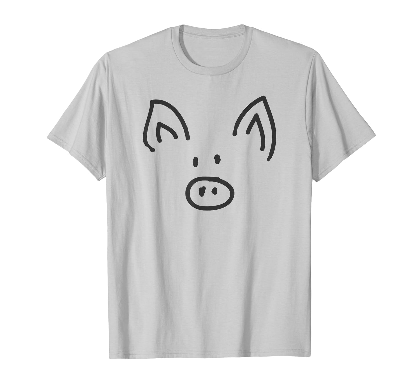 Cute Pig Face and Snout - Pig T-Shirt