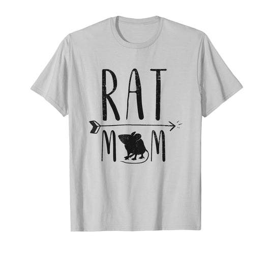 Rat Mom - Funny Retro Pet Mouse Rat or Rodent Gift T-Shirt T-Shirt