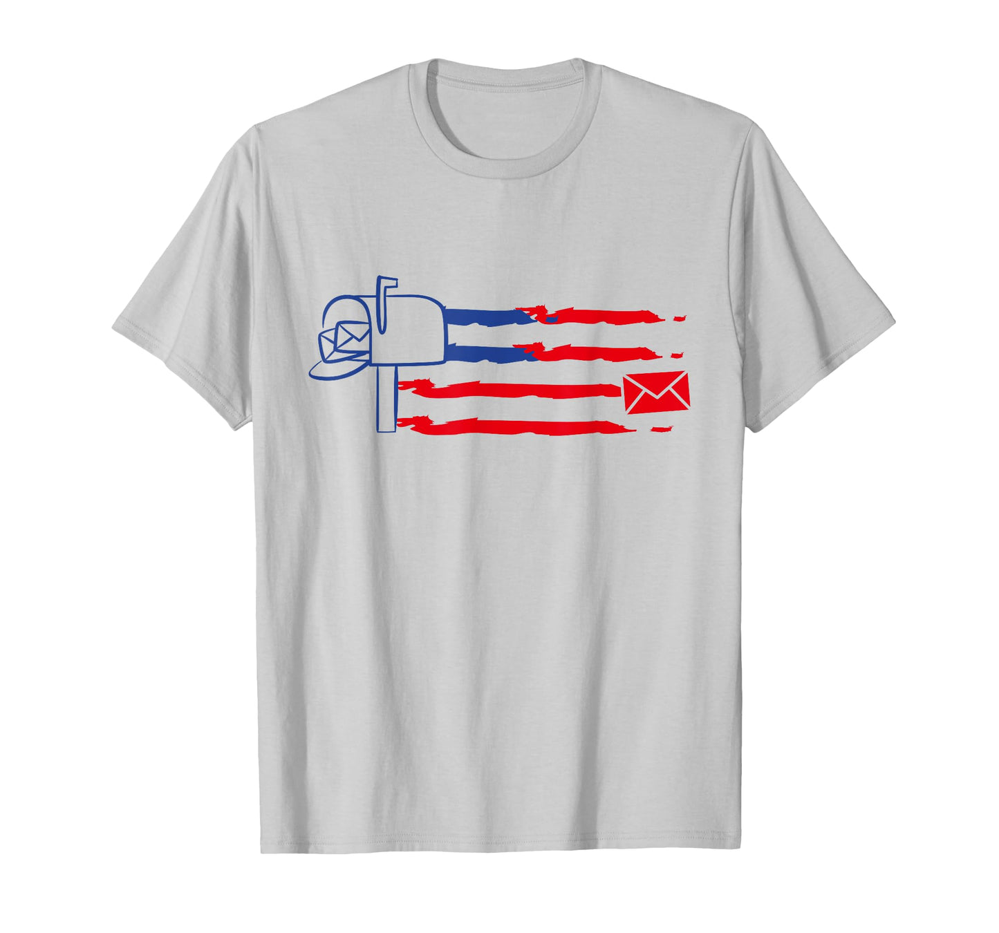 Postal Worker Funny For Delivery Mailman Postman USA T-Shirt