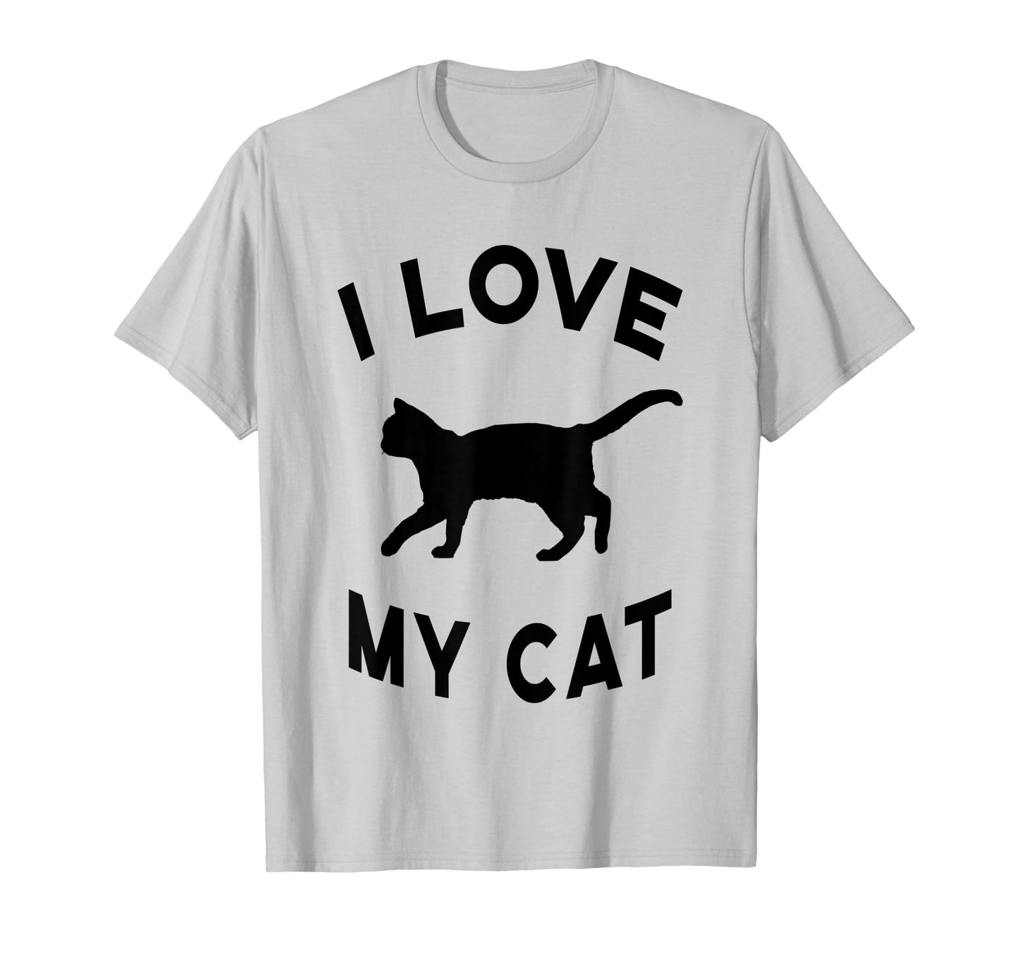 Cat cat lover cats men women children I love my cat T-Shirt