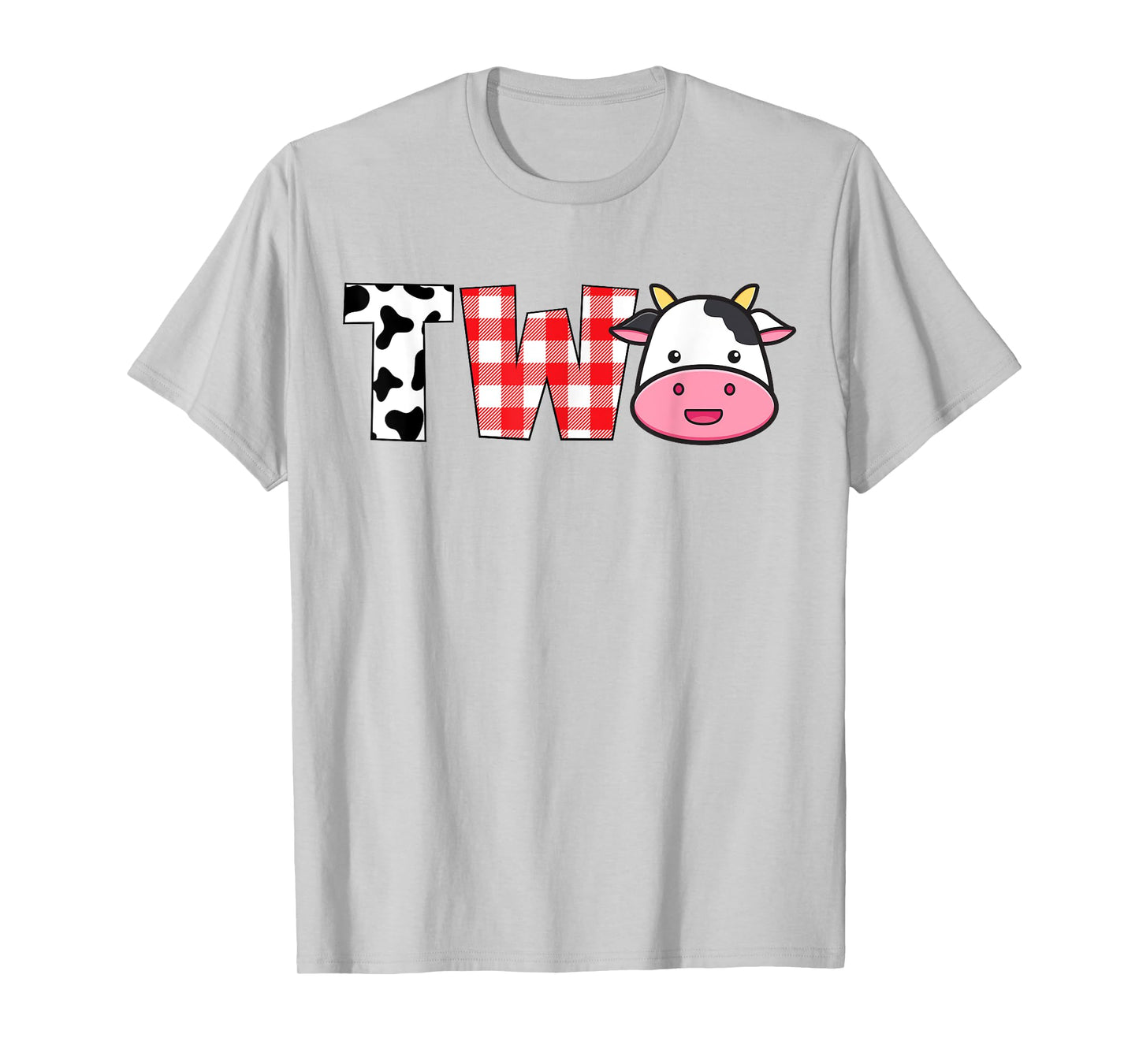 2nd Birthday Two Year Old Farm Theme Animals Birthday Party T-Shirt