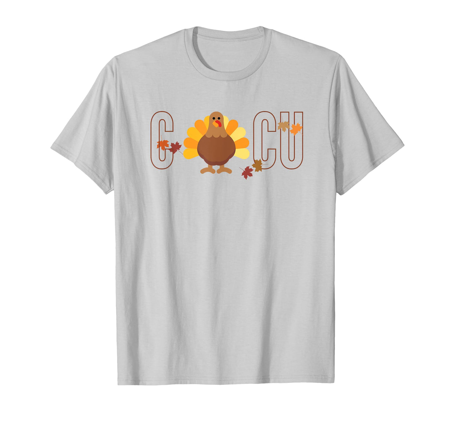 CICU Nurse Fall Cardiac Intensive Care Unit Thanksgiving T-Shirt