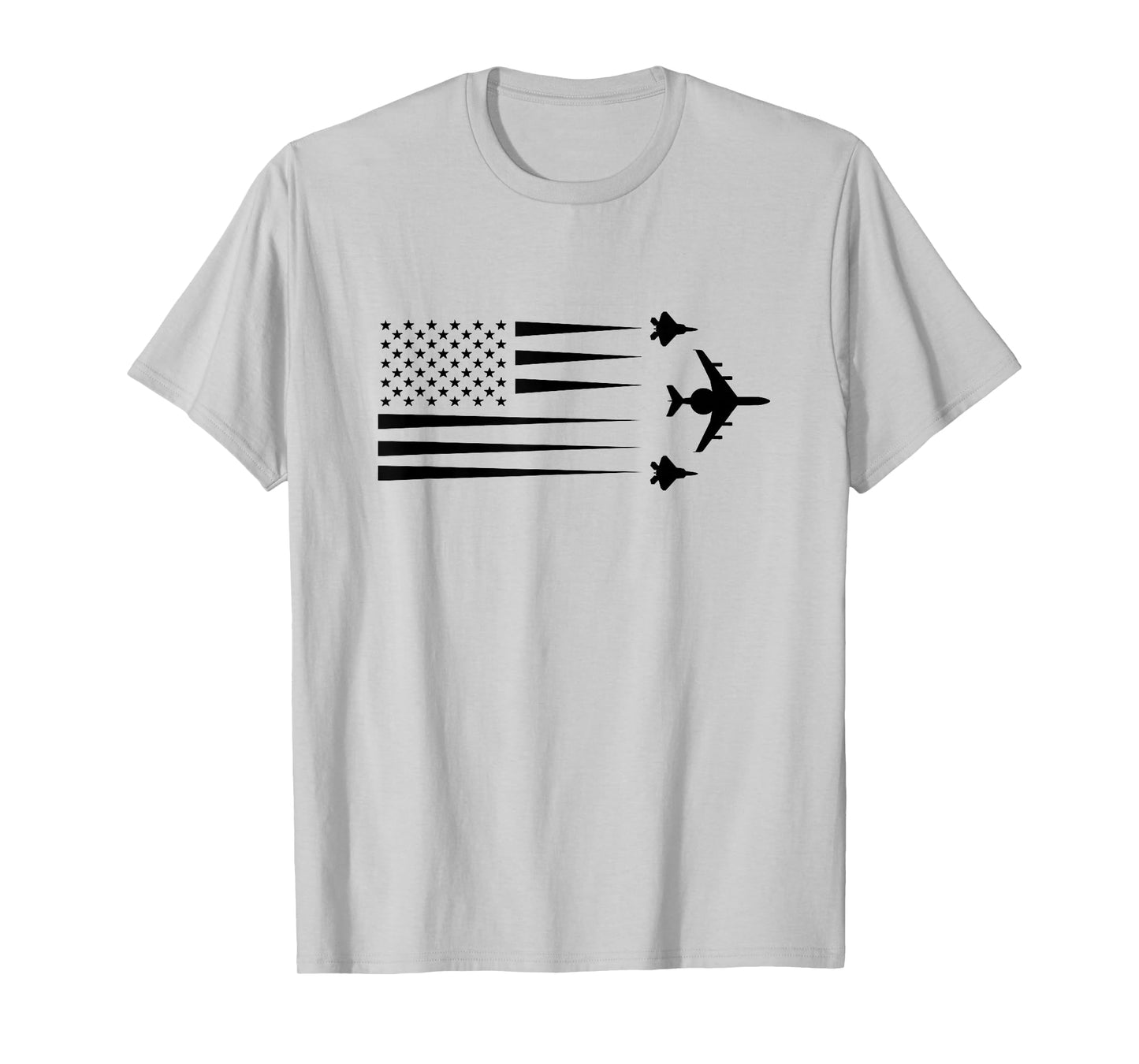 E-3 E3 Sentry AWACS Jet Fighter Airplane US American tshirt T-Shirt