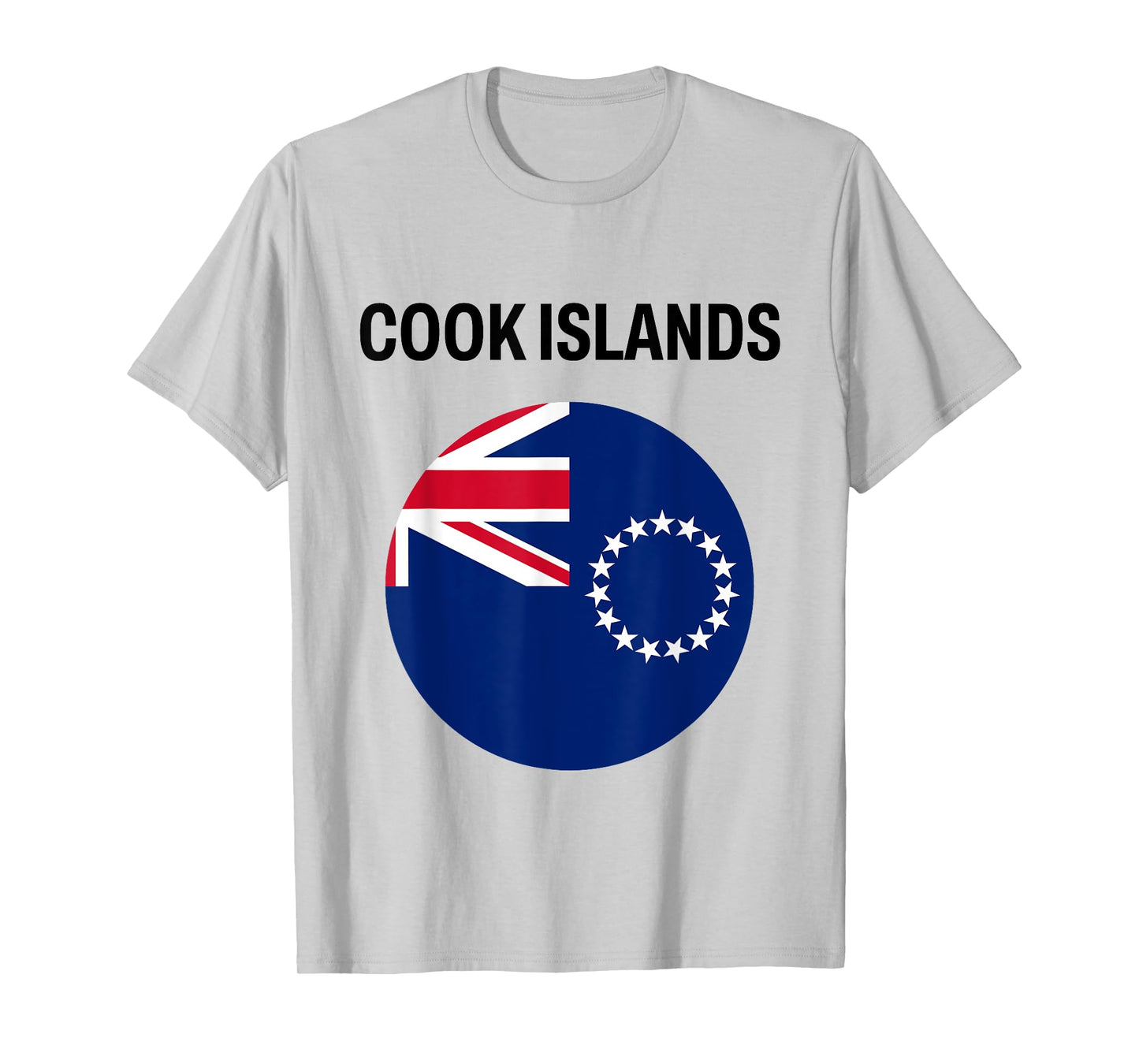 Cook Islands Flag Modern T-Shirt