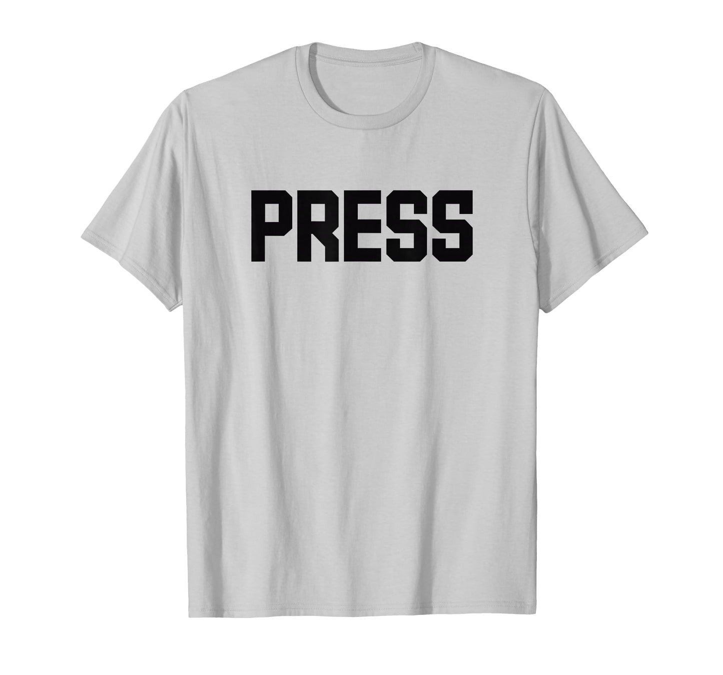 PRESS Black Text Design Ideal for Media Professionals T-Shirt