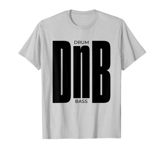 Drum & Bass - DnB EDM Rave Minimalist T-Shirt