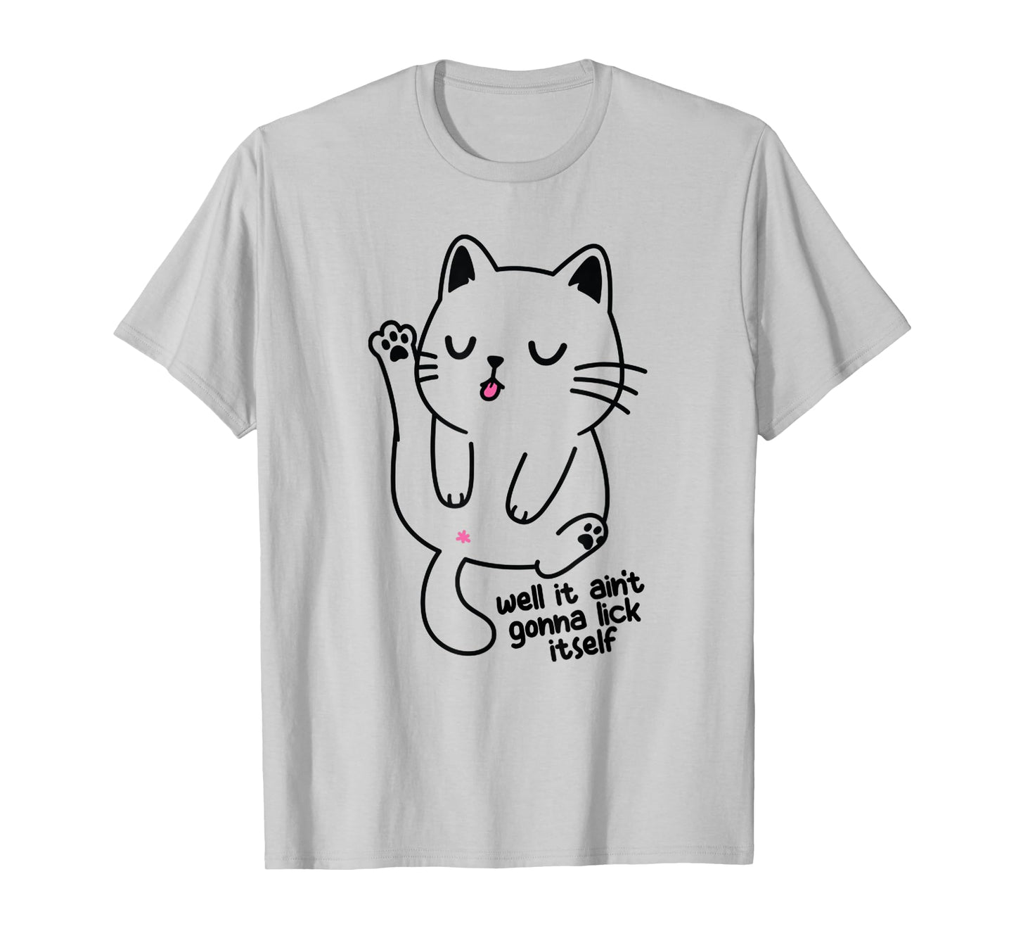 Funny Kitty Butthole Cat Butthole Cat Lover Gifts Men Women T-Shirt