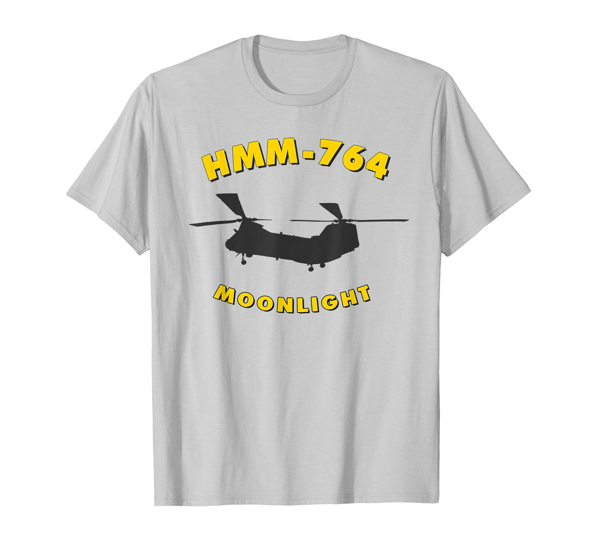 HMM-764 Moonlight Helicopter Squadron CH-46 Sea Knight T-Shirt