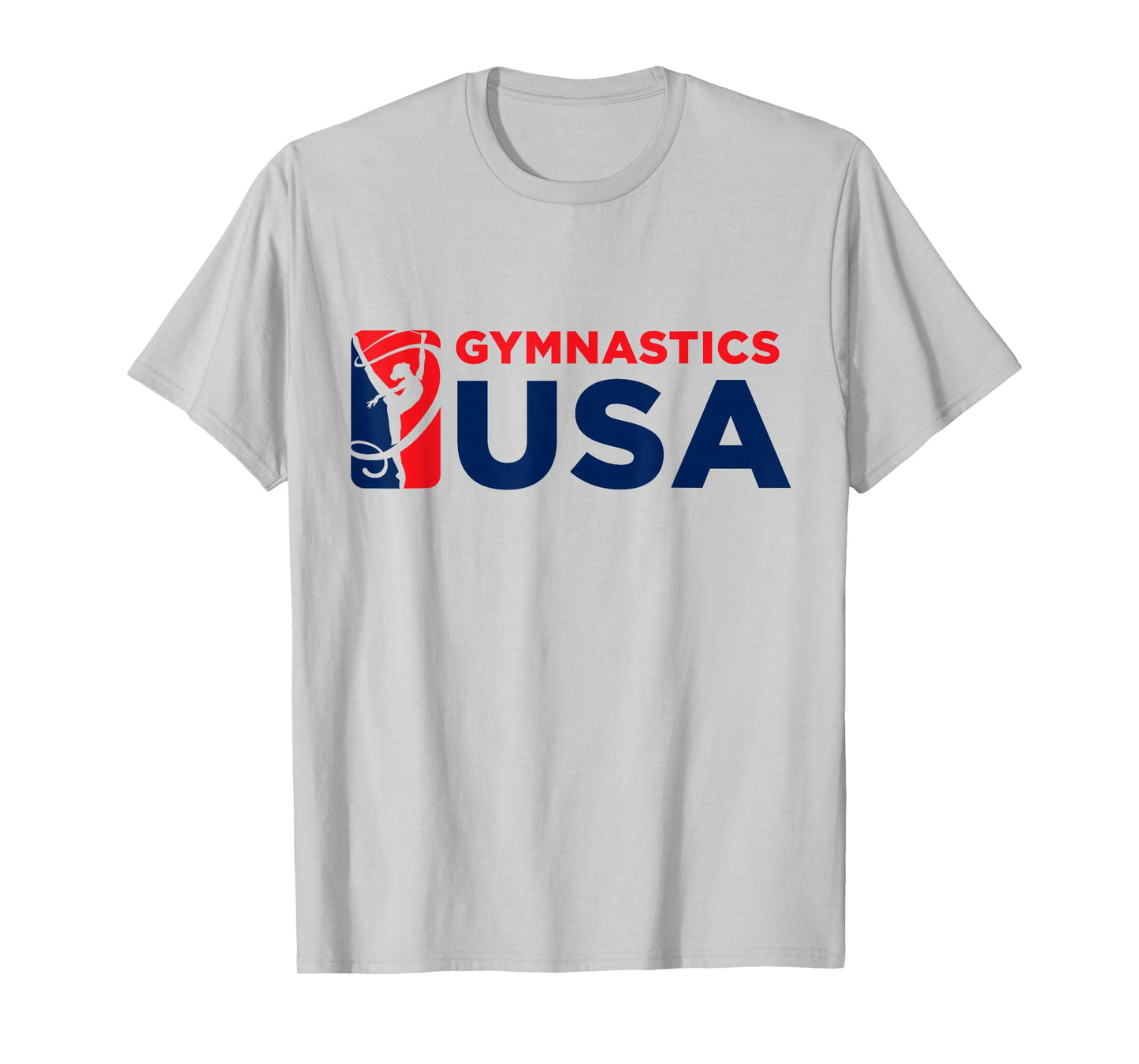 Gymnastics USA Support The Team Tshirt USA Flag T-Shirt