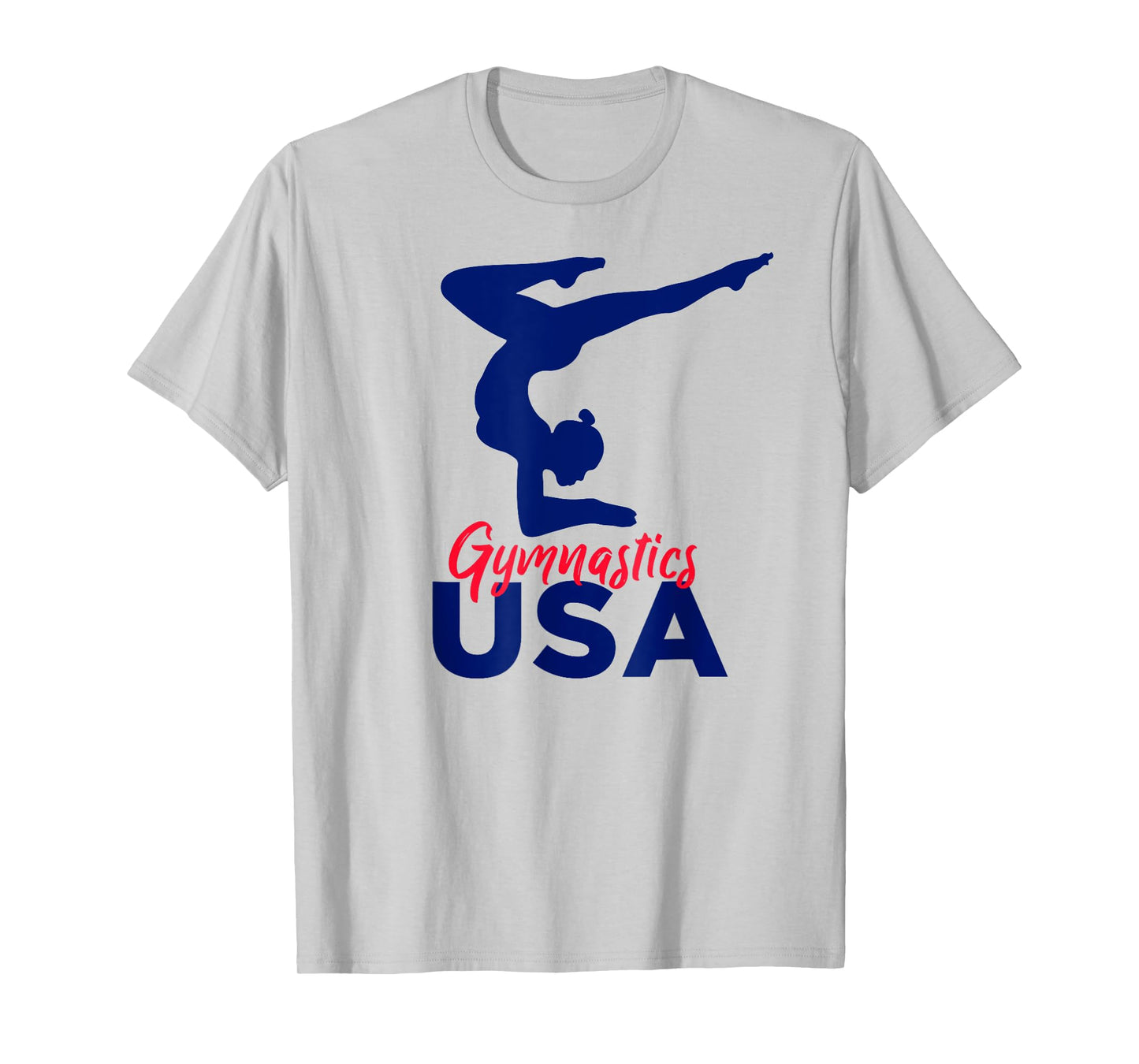 the Team Gymnastics USA Support USA Flag T-Shirt