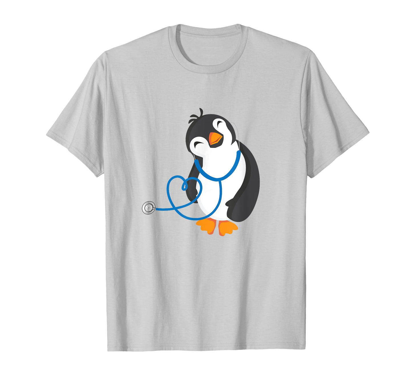 Cute Penguin Pediatrics Medical Nurse Doctor Tshirt T-shirt T-Shirt