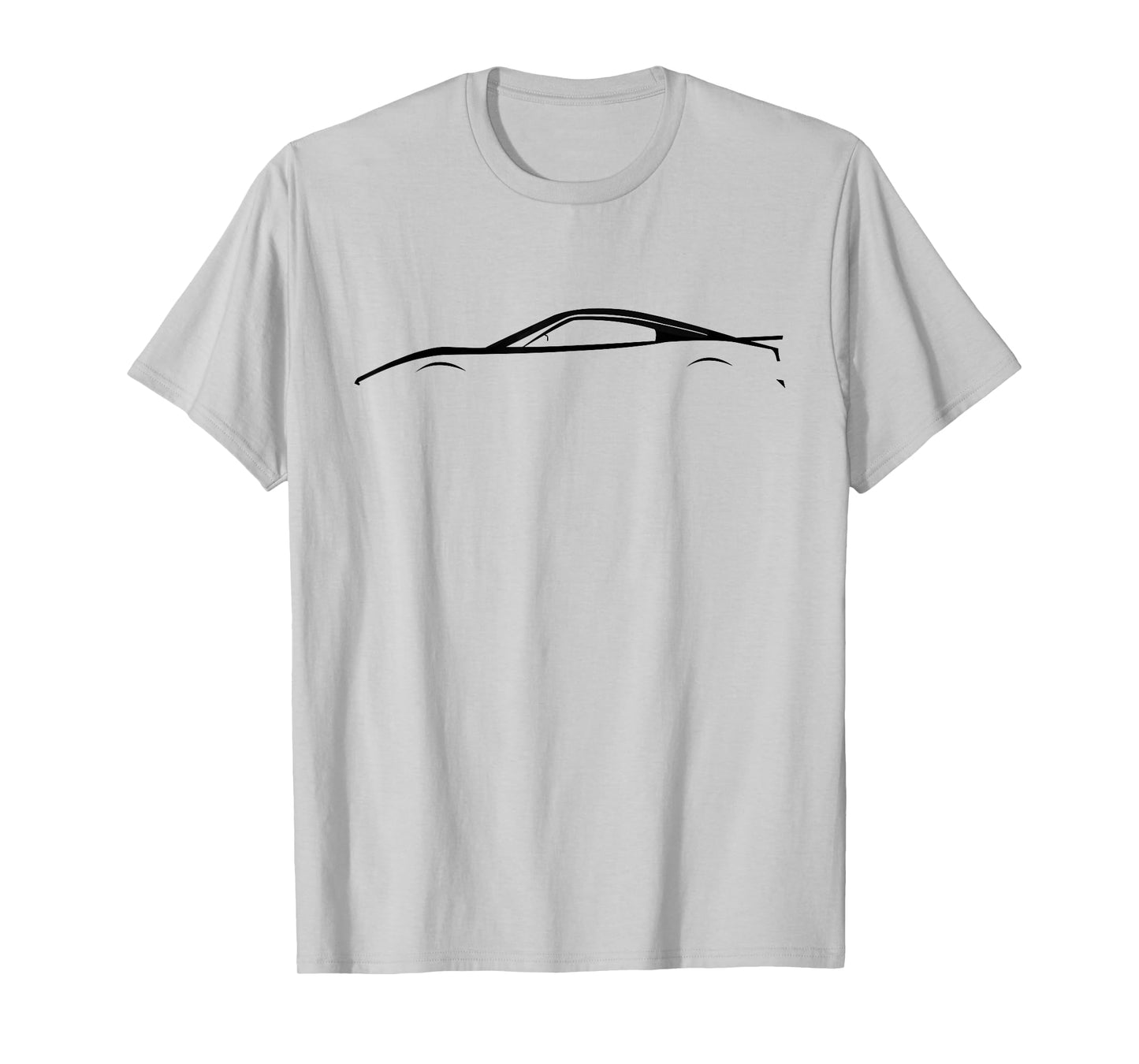 911 Legendary Racing Sports Car Iconic Racing Car Silhouette T-Shirt