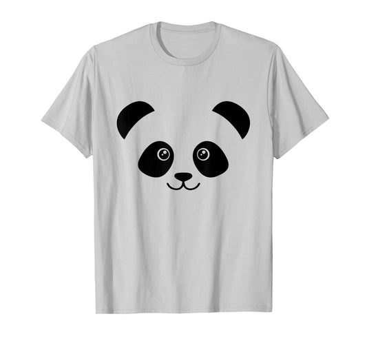 Cute Little Panda face Design T-Shirt