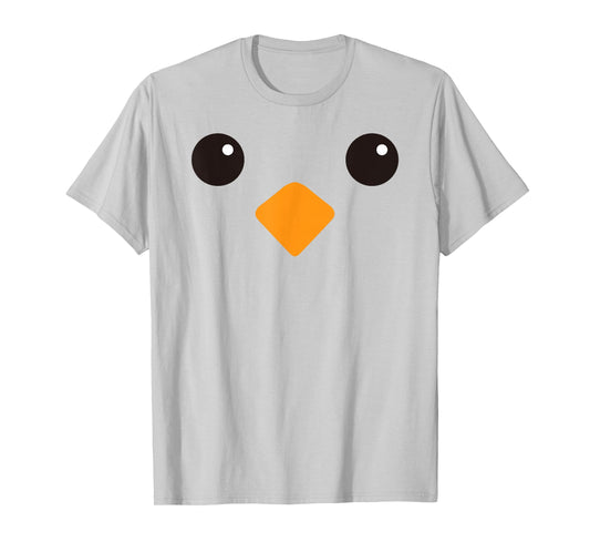 Cute Yellow Chick Face Costume For Kids and Toddlers T-Shirt