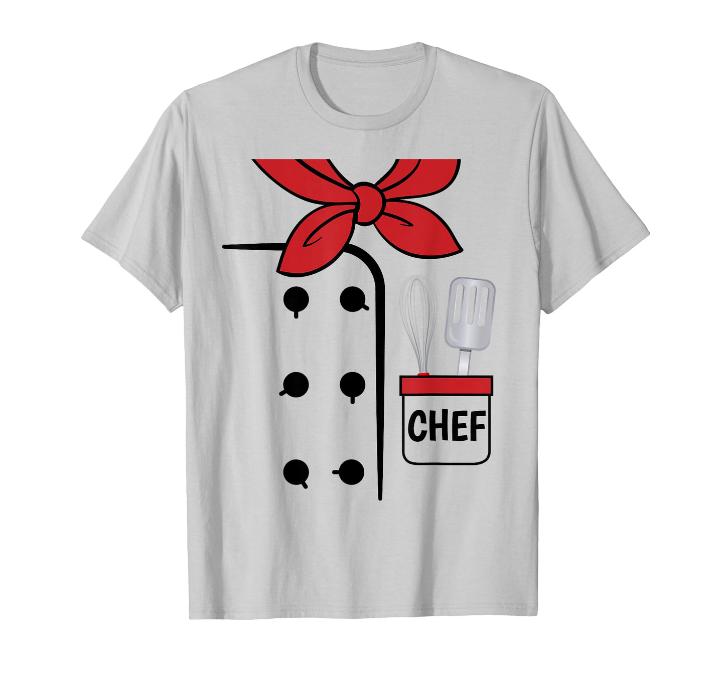 Cook Chef Coat Costume Funny Halloween Shirt Kids Adults T-Shirt