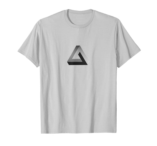 Penrose/Escher Irrational Triangle T-Shirt T-Shirt