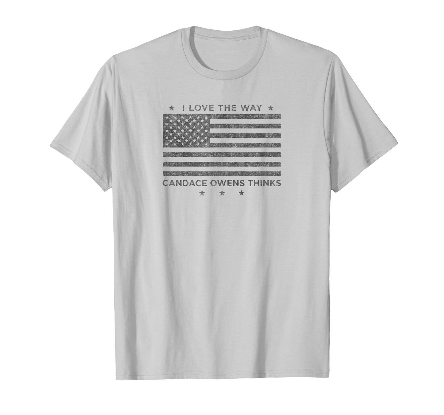 I Love The Way Candace Owens Thinks - For President 2024 T-Shirt