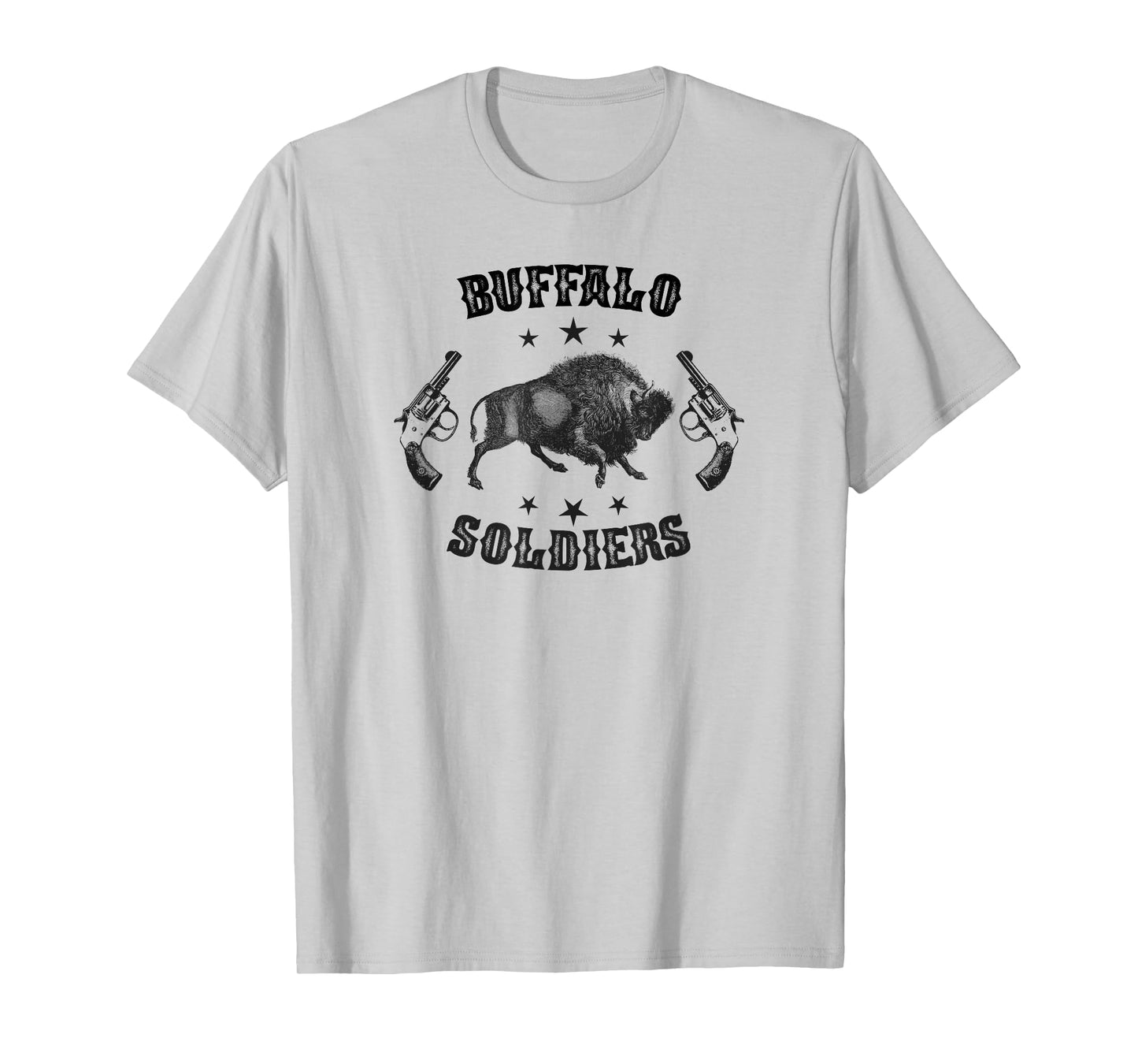 Buffalo Soldiers 9th and 10th Cavalry African American Heros T-Shirt