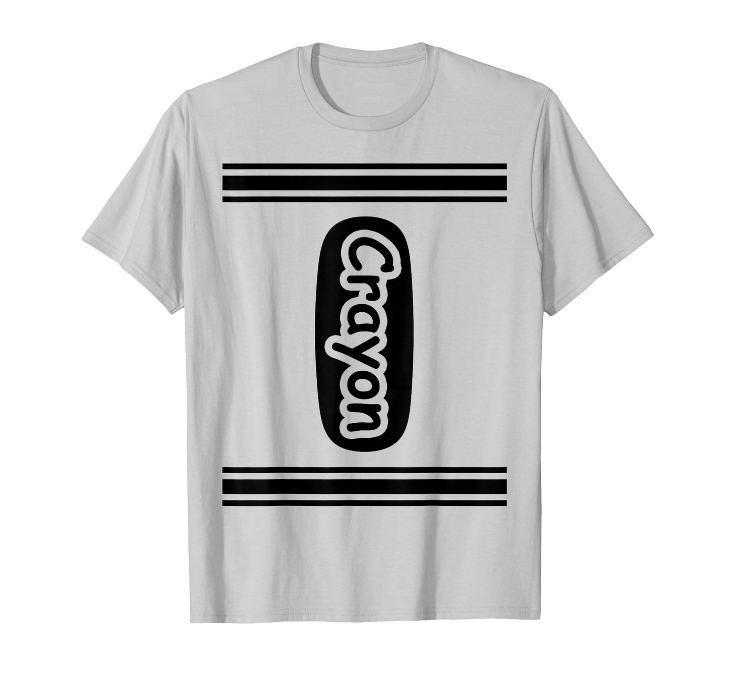 Crayon T-Shirt, Grey, Small
