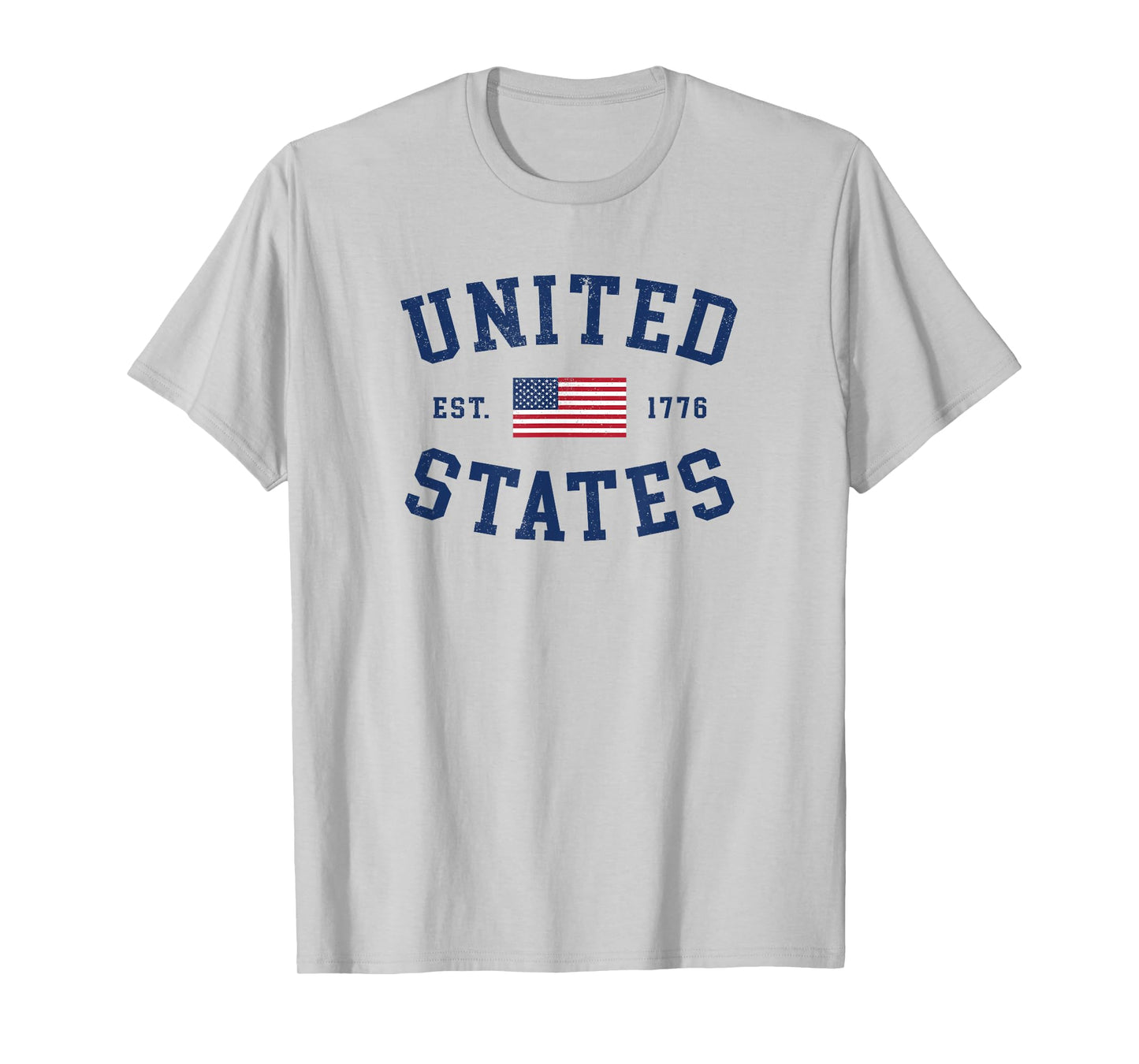 United States USA US Flag Patriotic 4th of July America Mens T-Shirt