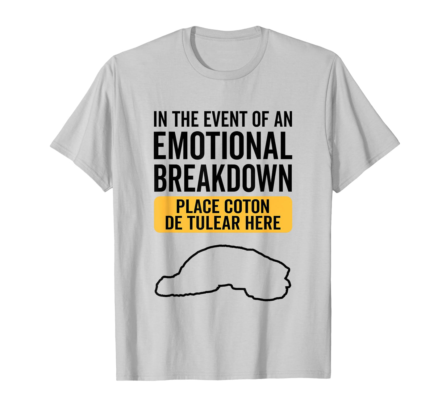 In Event Of Emotional Breakdown - Dog Coton de Tulear T-Shirt