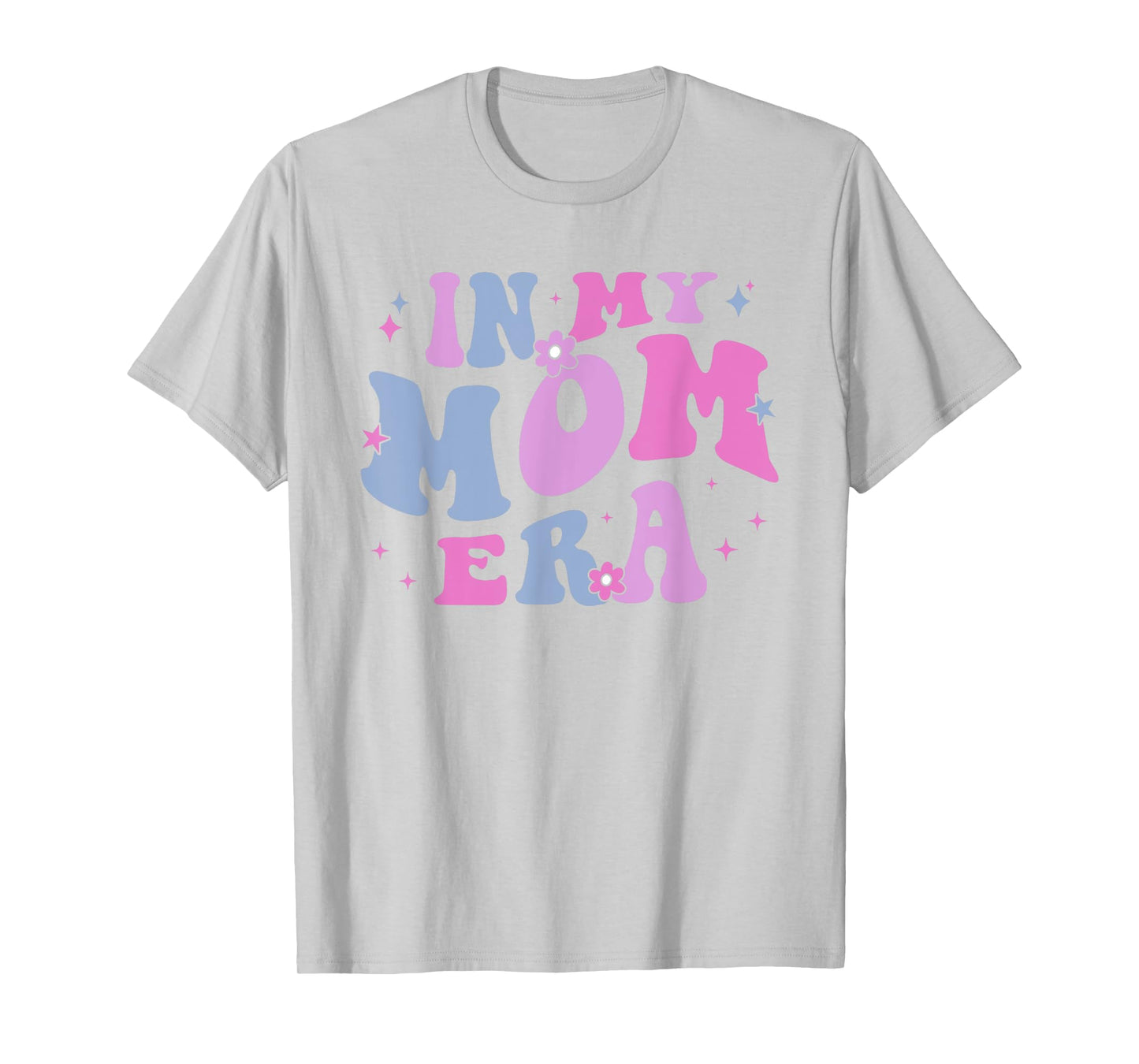 In My Mom Era Lover Groovy Retro Mom Mother's Day Birthday T-Shirt