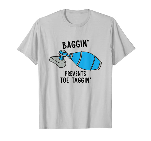 Ambu Bag Paramedic Funny Nursing Student Respiratory Therapy T-Shirt