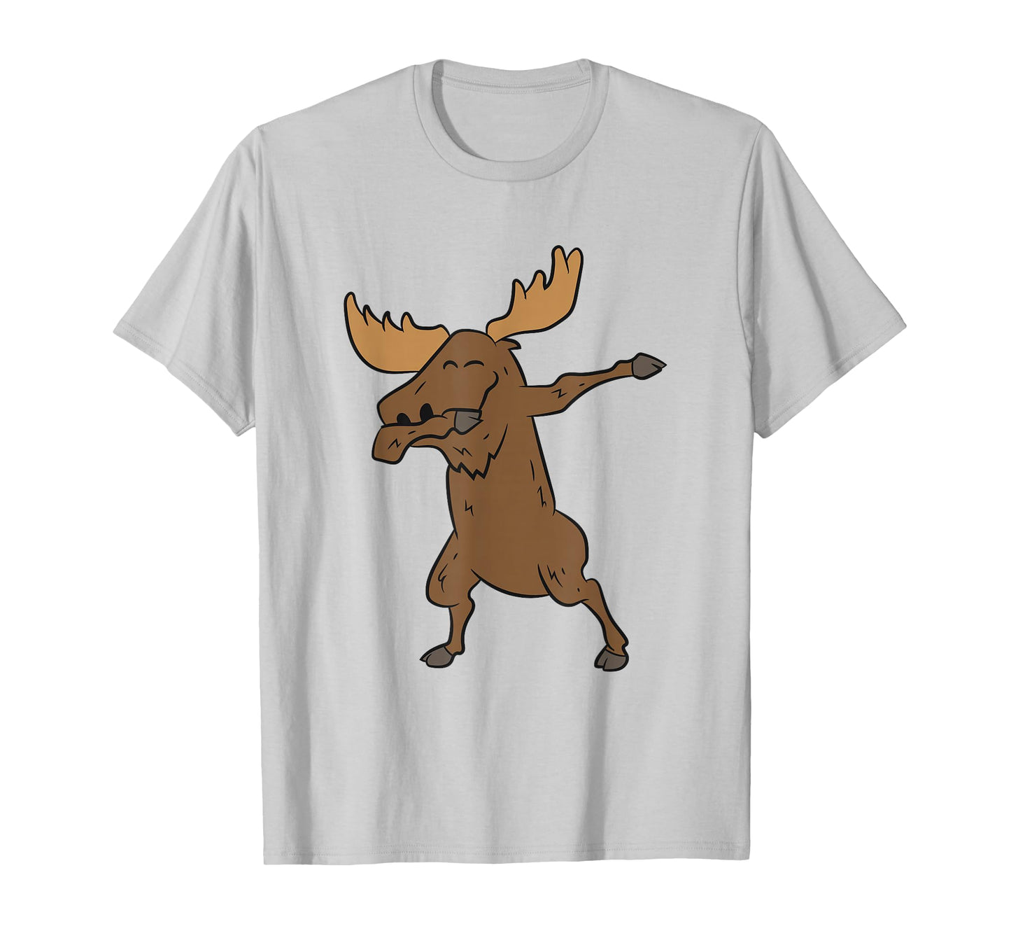 Dabing Moose Funny Canadian Moose T-Shirt