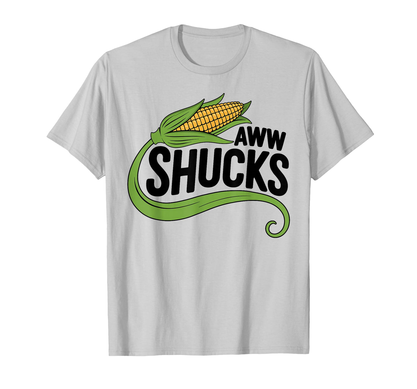Aww Shucks Funny Corn Pun Corn On The Cob T-Shirt