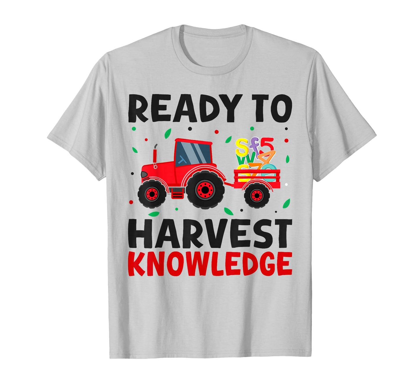 100th Day of School Teacher Farming Farmer Back to School T-Shirt